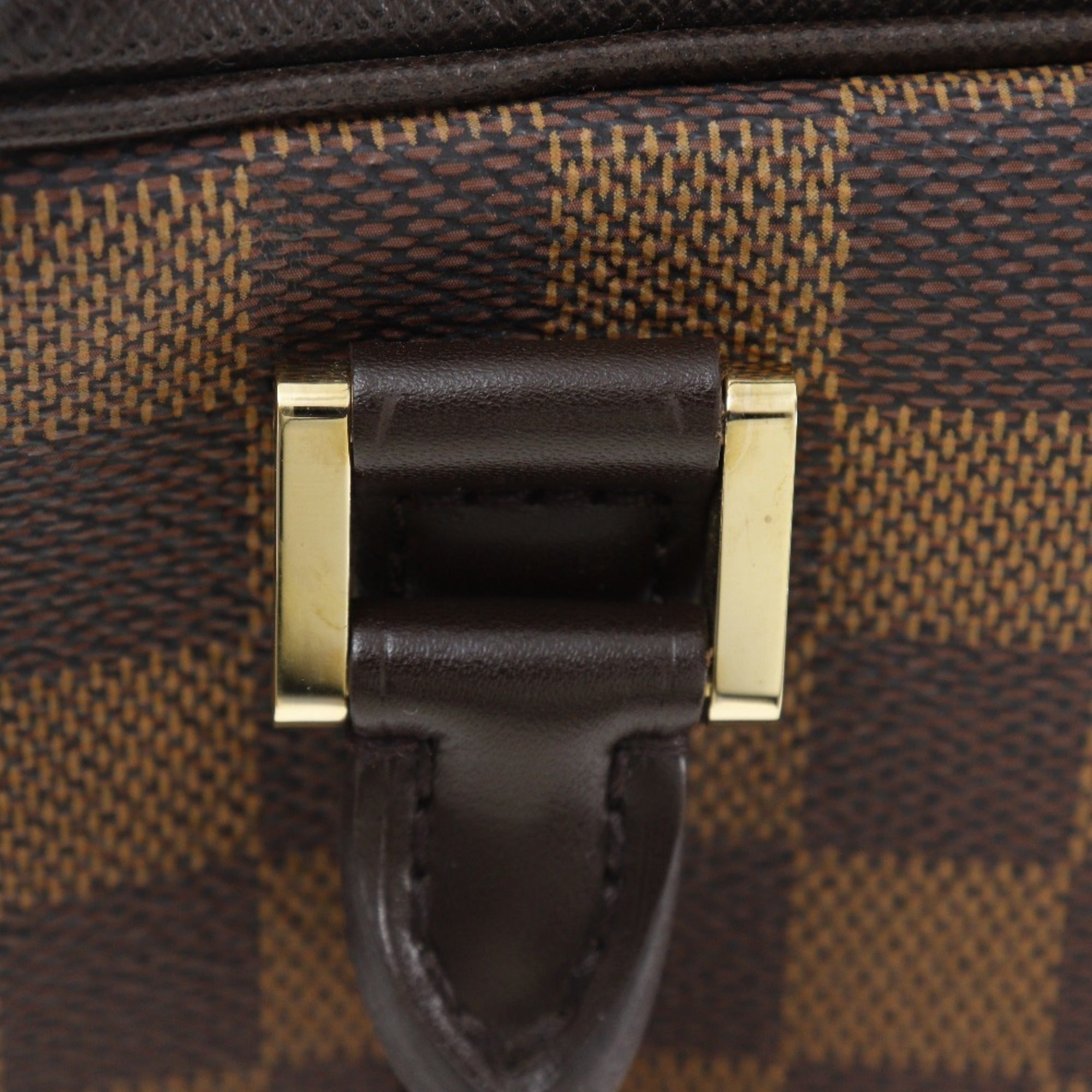 Louis Vuitton Brown Damier Canvas Handbag (Pre-Owned)