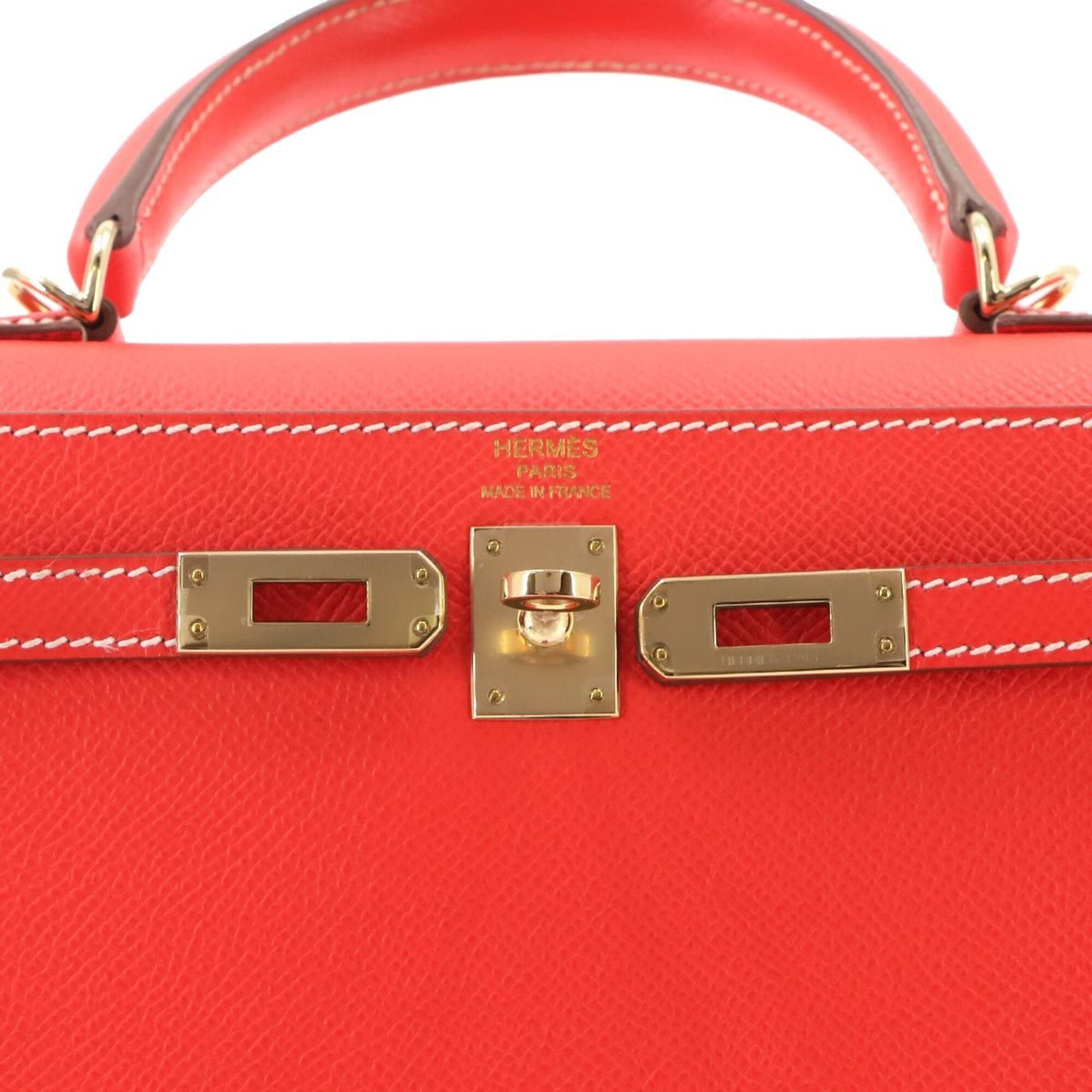 Hermes Rose Jaipur Epsom Leather Handbag (Pre-Owned)
