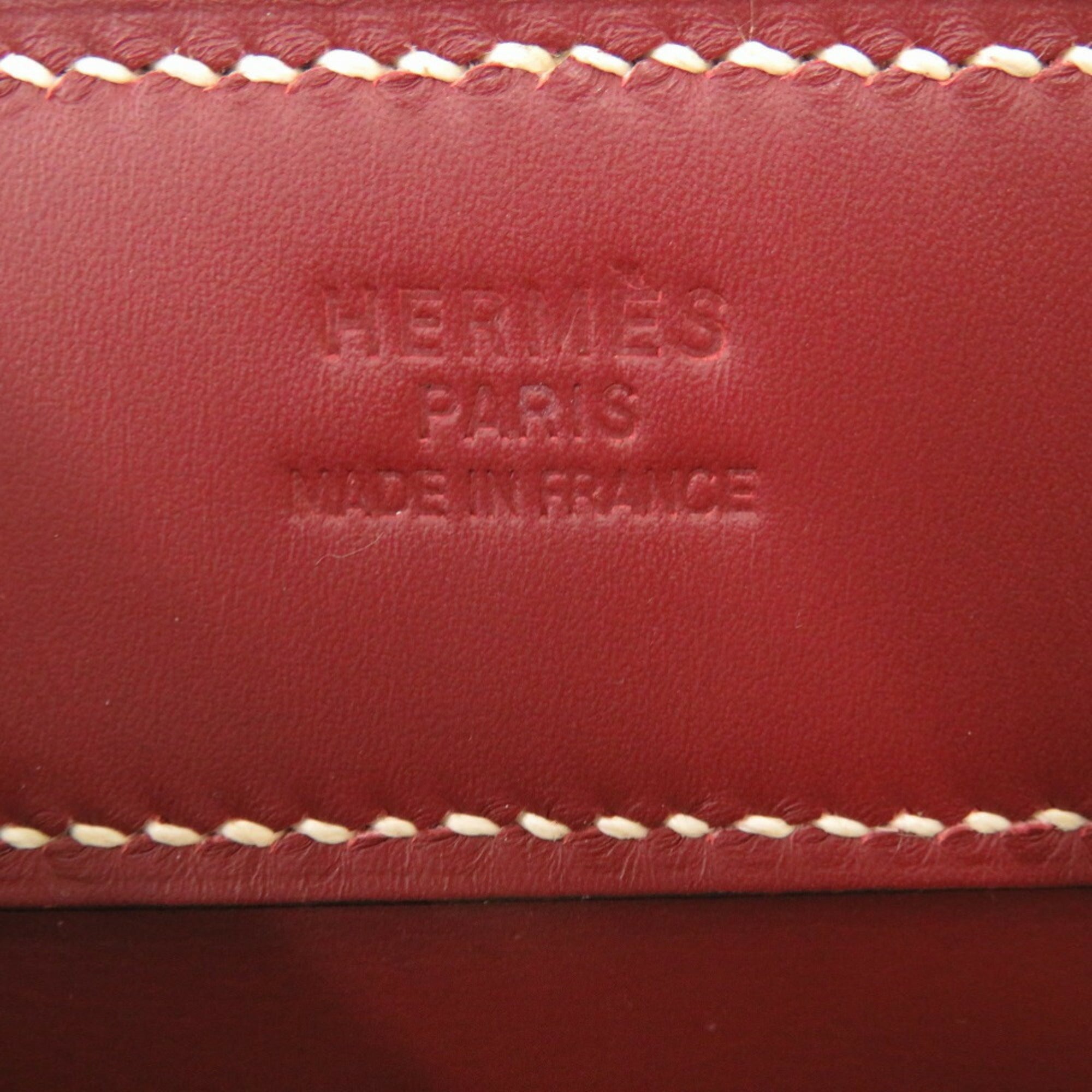 Hermes Rouge H Crinoline Tote Bag (Pre-Owned)