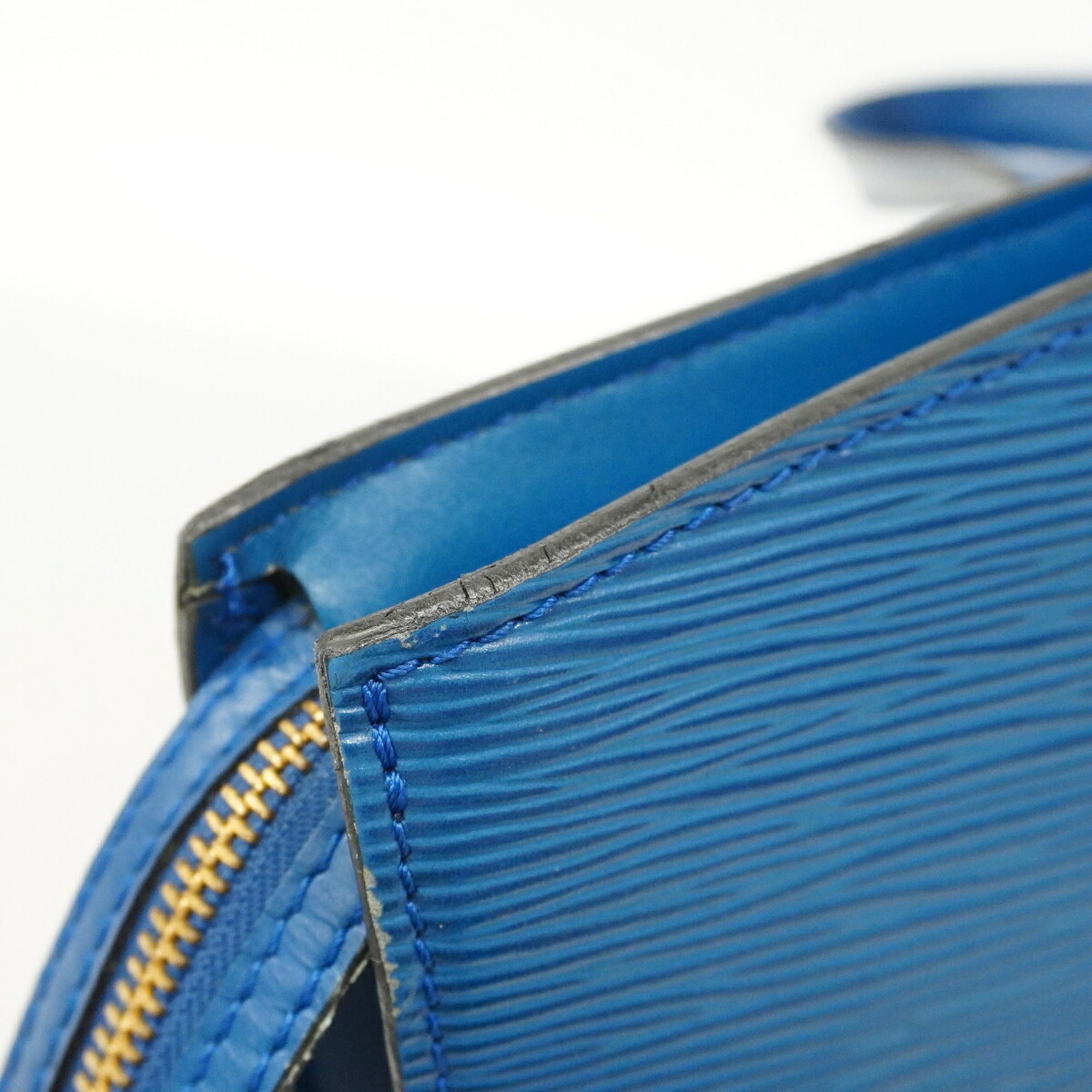 Louis Vuitton Toledo Blue Handbag (Pre-Owned)