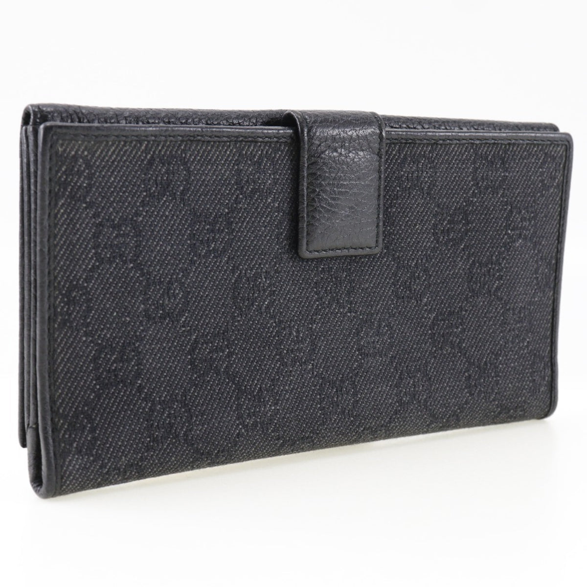 Gucci Leather Long Wallet (Bi-Fold) (Pre-Owned)