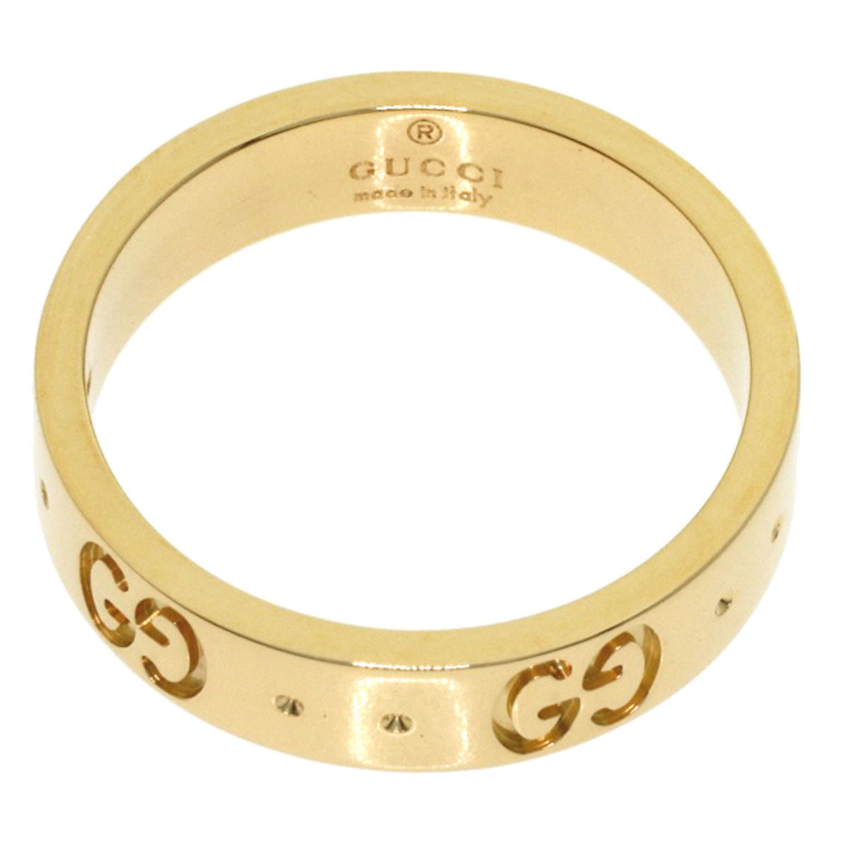 Gucci Yellow Gold (18K) Band Ring (Pre-Owned)