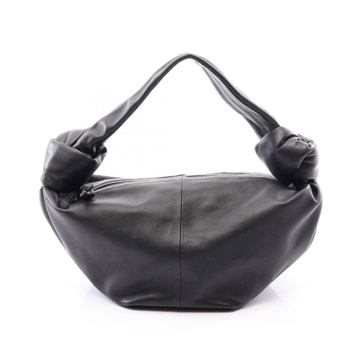 Bottega Veneta Black Leather Handbag (Pre-Owned)