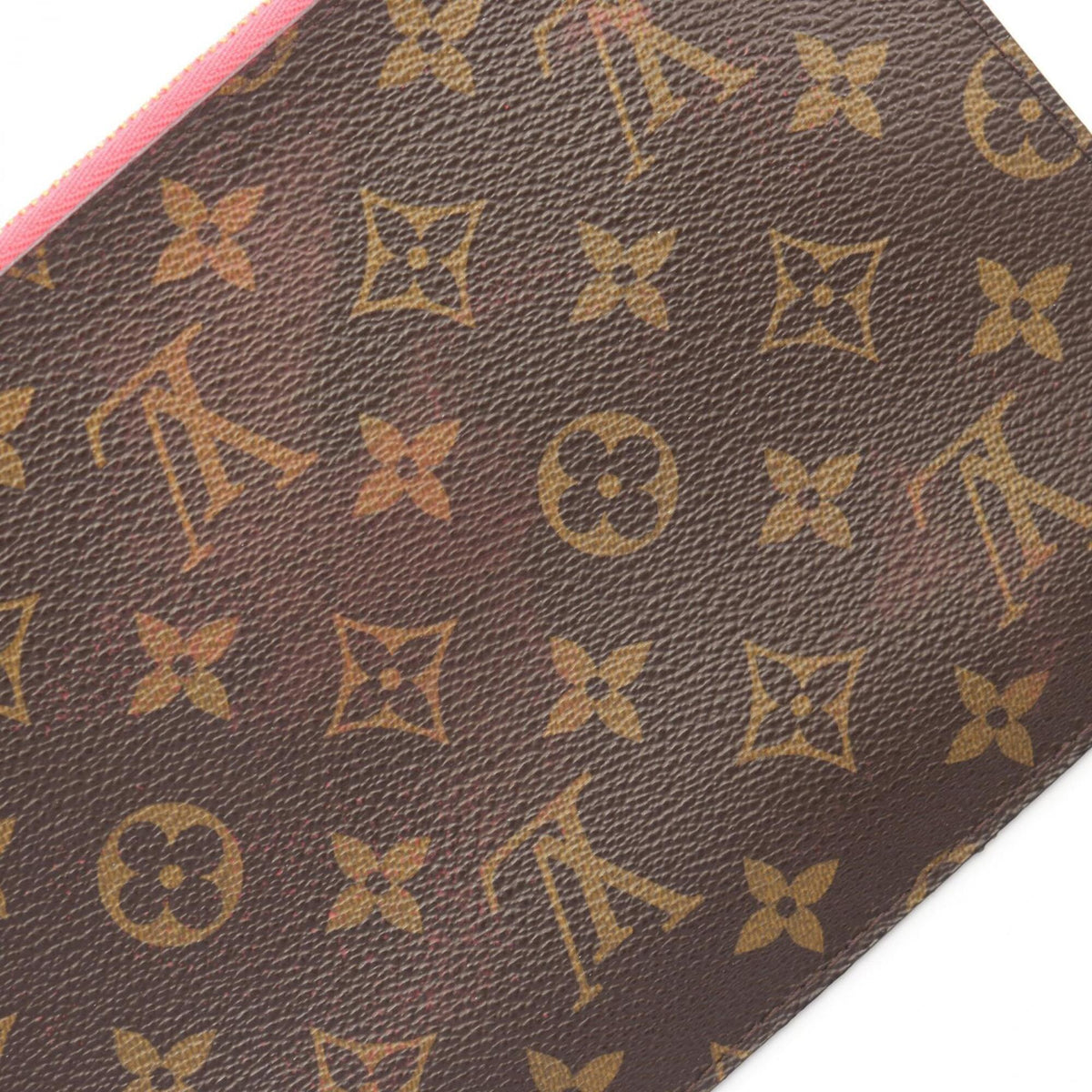 Louis Vuitton Brown Grenade Monogram Pink Monogram Leather Handbag Tote Bag (Pre-Owned)
