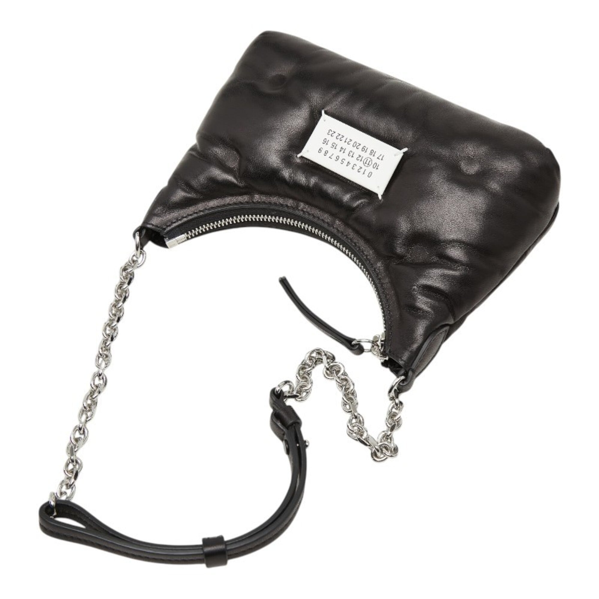 Maison Margiela Black Leather Shoulder Bag (Pre-Owned)