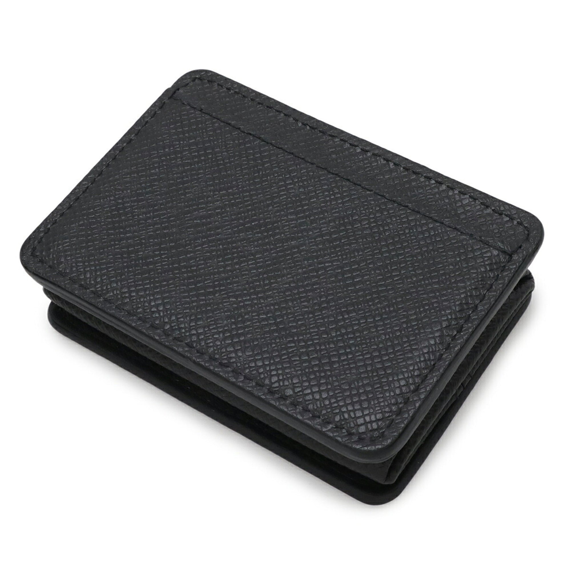 Louis Vuitton Ardoise Taiga Leather Coin Purse/Coin Case (Pre-Owned)