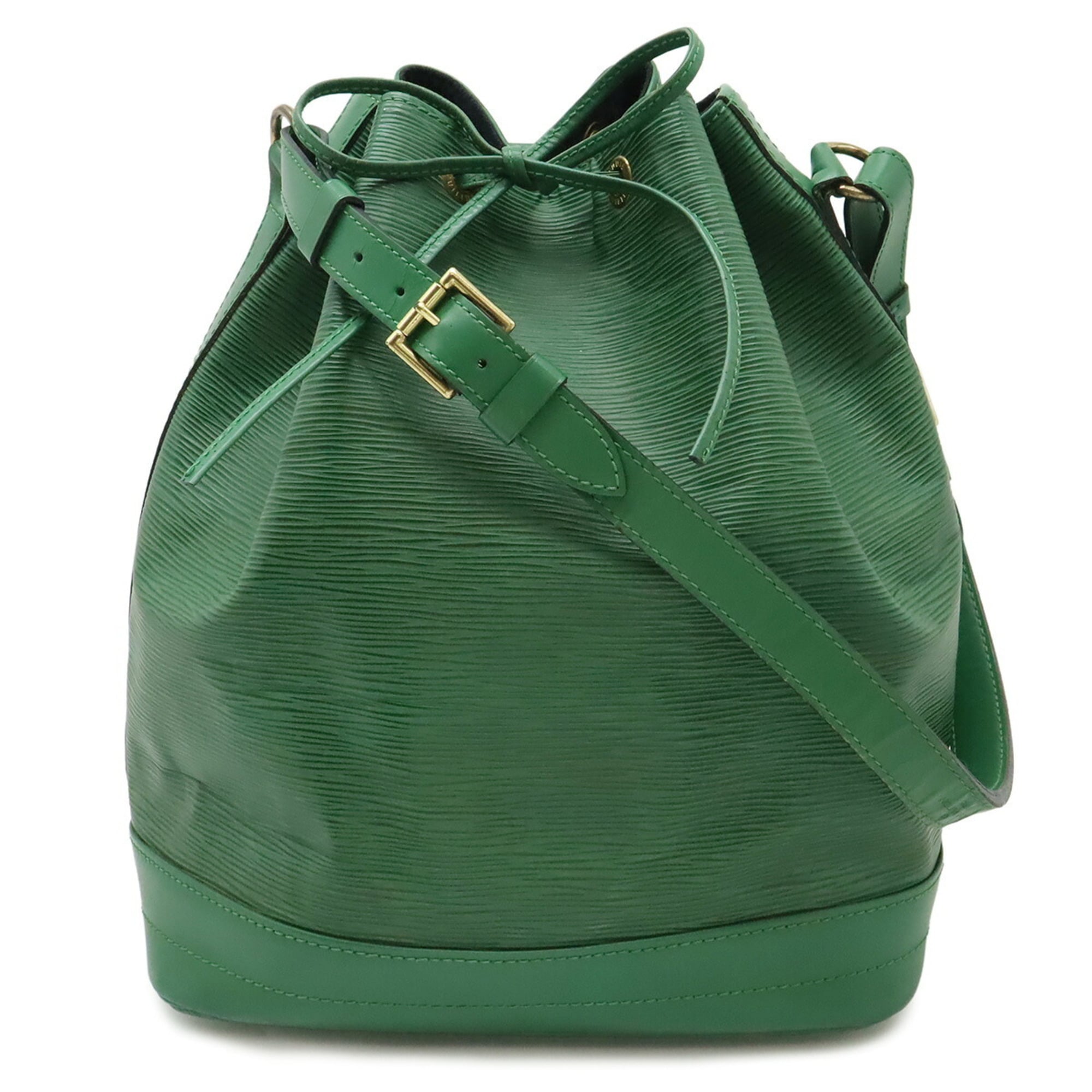 Louis Vuitton Borneo Green Green Epi Leather Shoulder Bag (Pre-Owned)