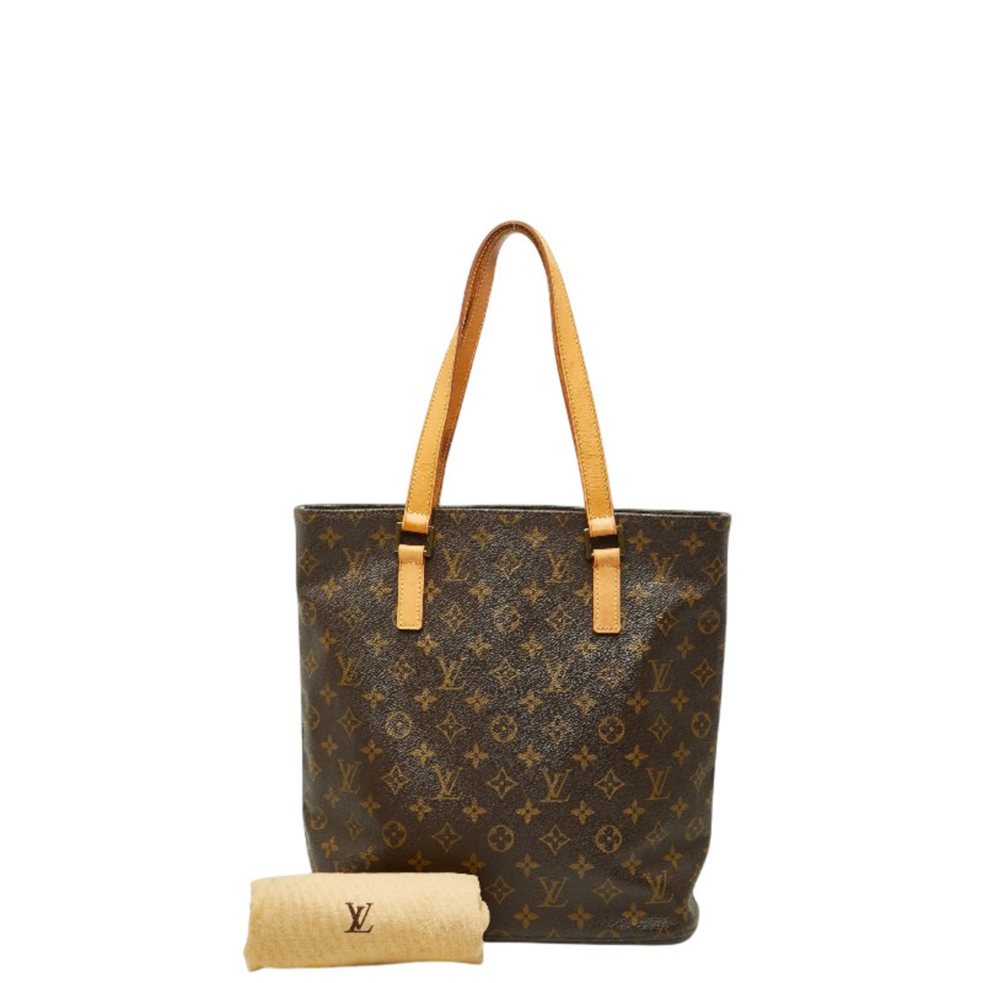 Louis Vuitton Brown Pvc Leather Tote Bag (Pre-Owned)