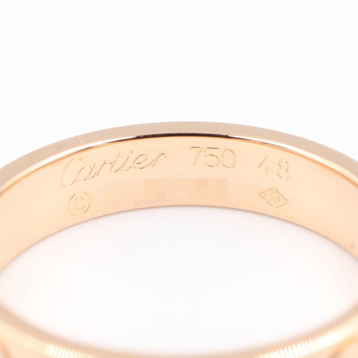 Cartier Gold Pink Gold (18K) Band Ring (Pre-Owned)