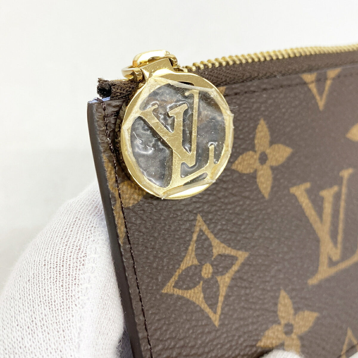 Louis Vuitton Brown Coin Purse/Coin Case (Pre-Owned)