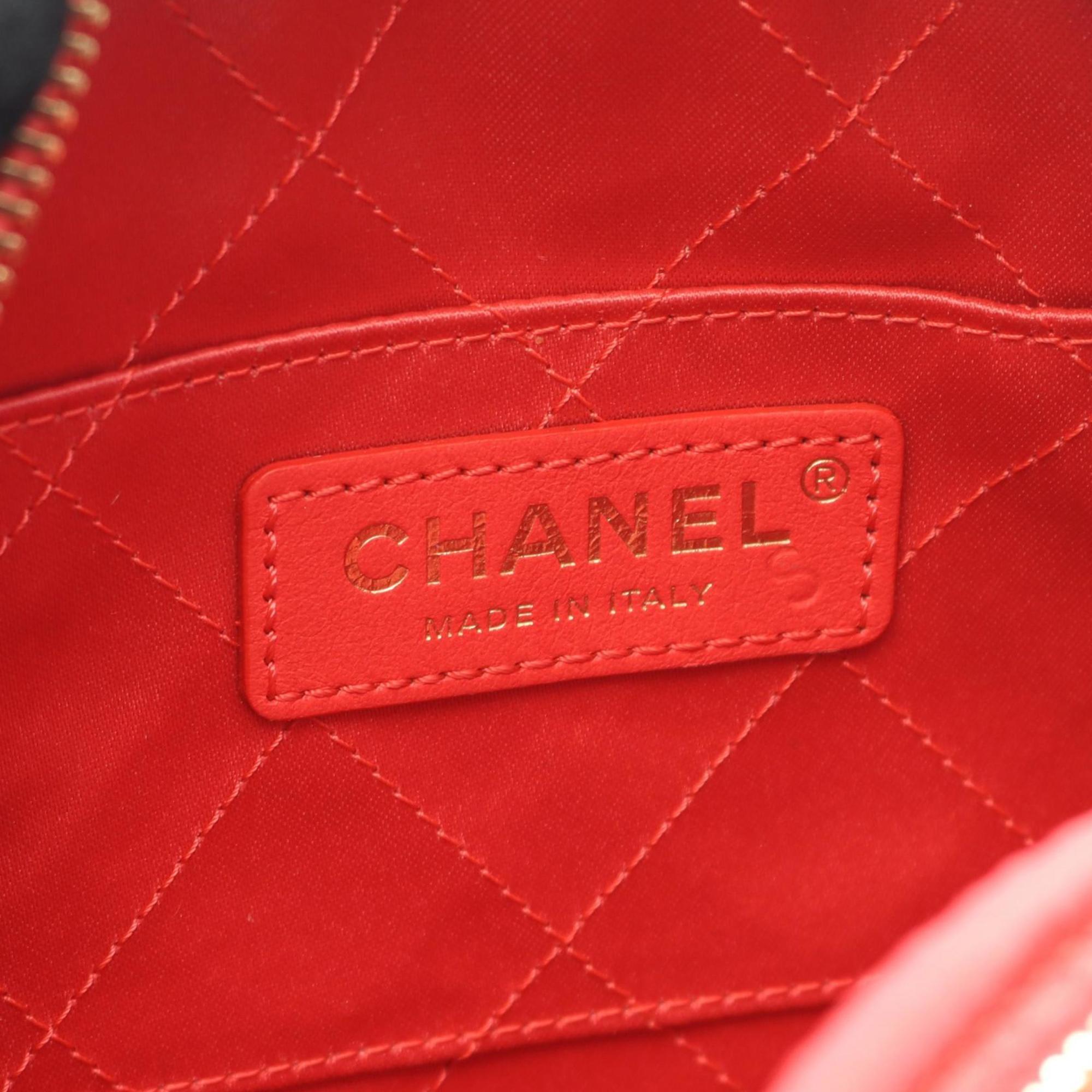 Chanel Pink Leather Shoulder Bag (Pre-Owned)
