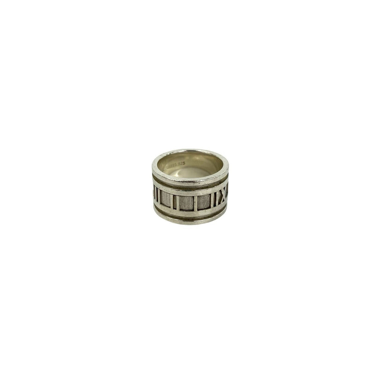 Tiffany Silver Silver 925 Band Ring (Pre-Owned)