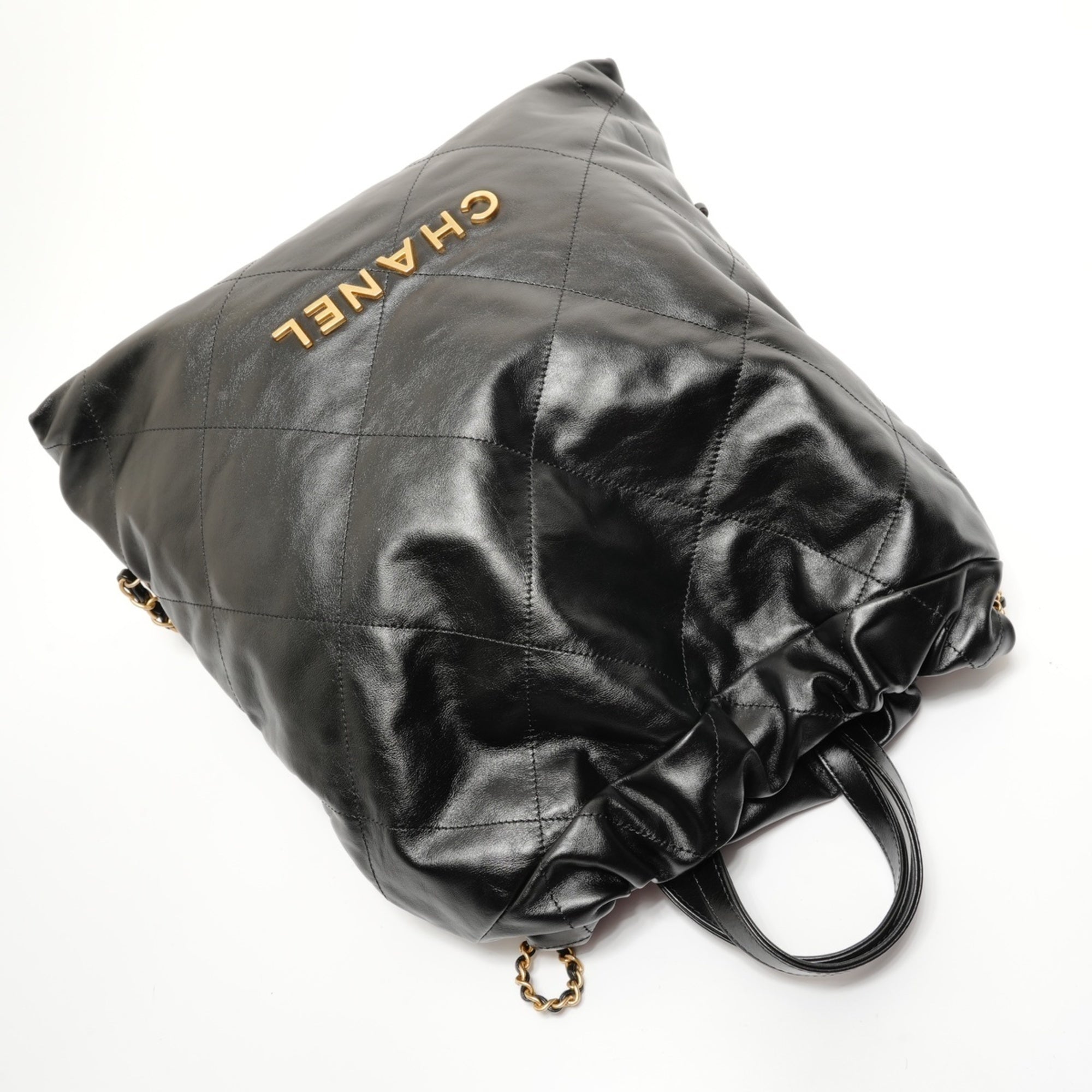 Chanel Matelasse Black Backpack (Pre-Owned)