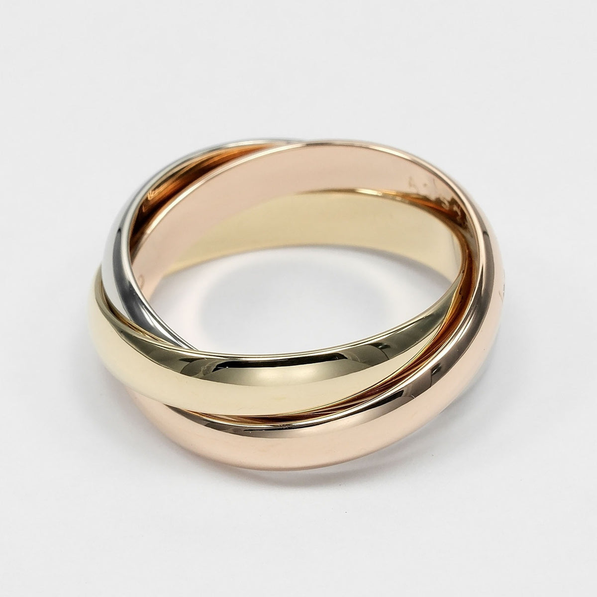 Cartier Yellow Gold (18K) Pink Gold (18K) White Gold (18K) Band Ring (Pre-Owned)