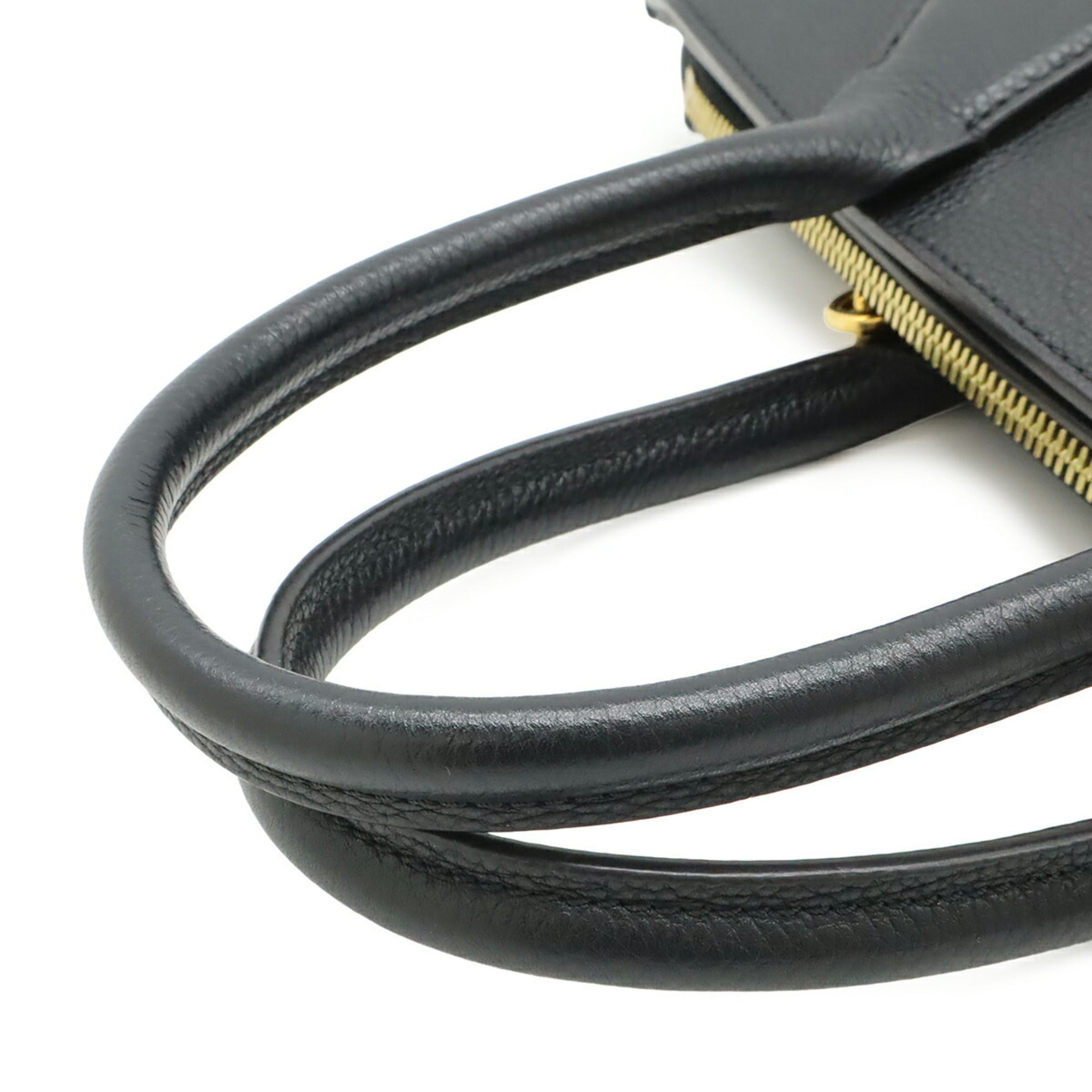Louis Vuitton Taurillon Black Noir Leather Handbag Shoulder Bag (Pre-Owned)