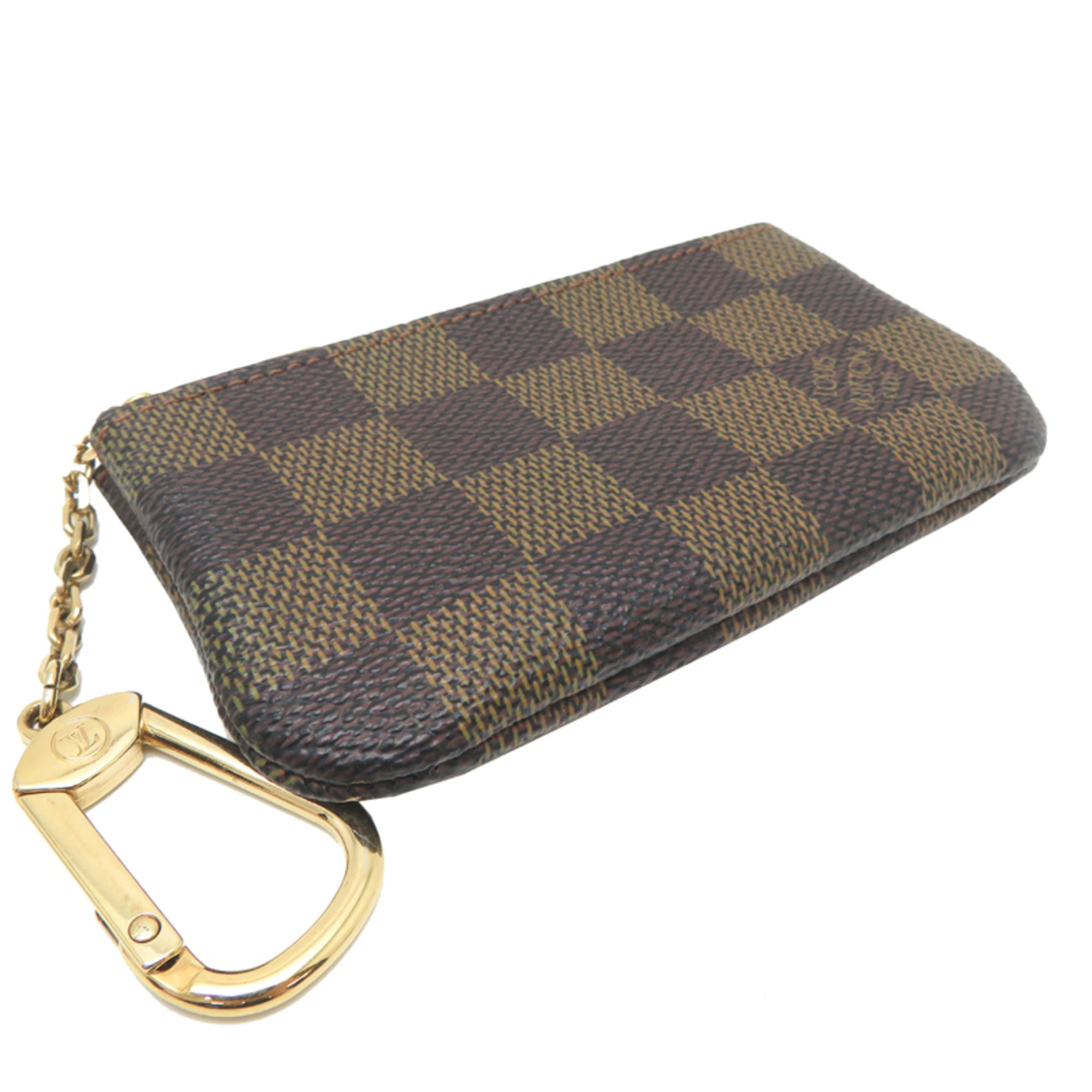 Louis Vuitton Brown Damier Canvas Coin Purse/Coin Case (Pre-Owned)