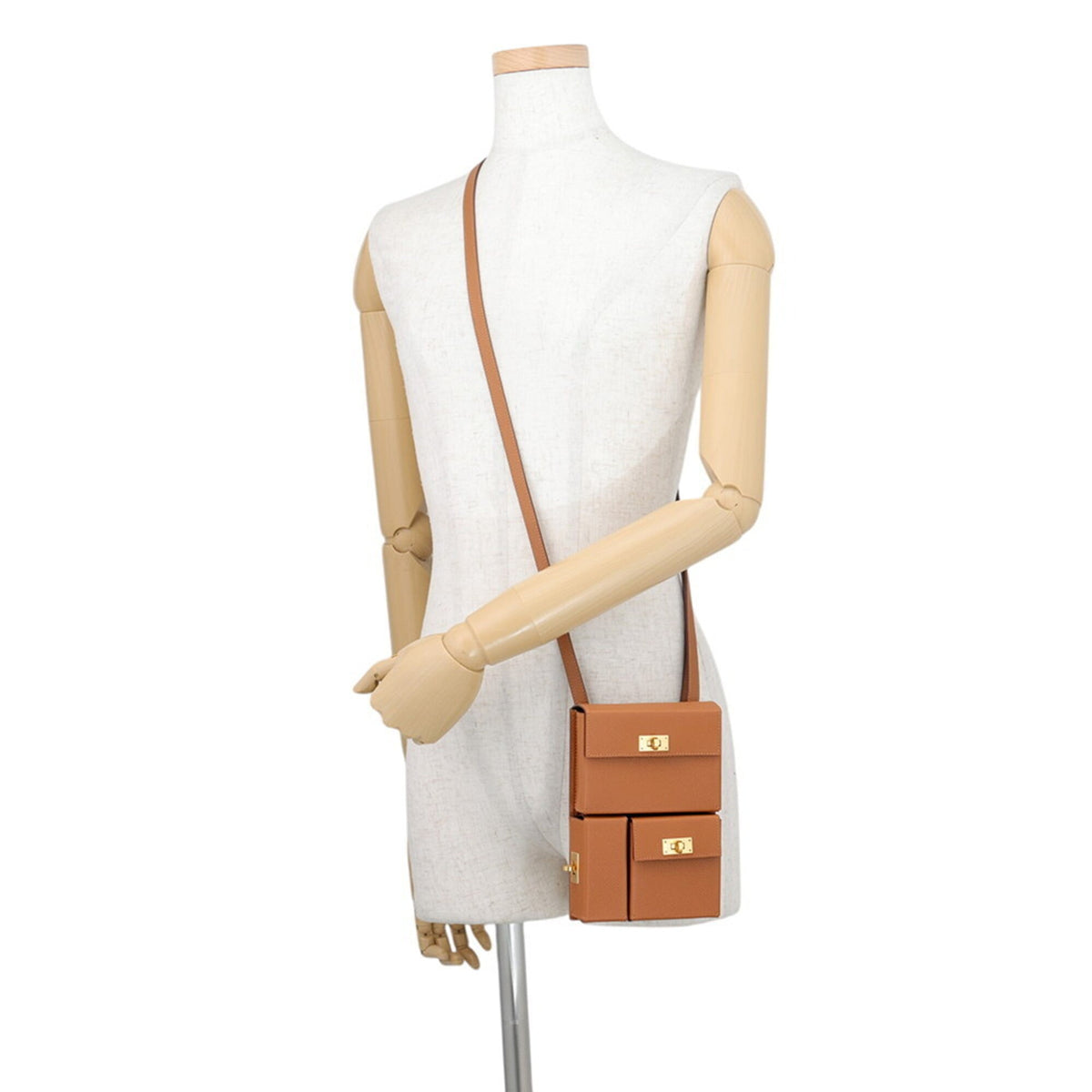 Hermes Kelly Gold Epsom Leather Handbag (Pre-Owned)