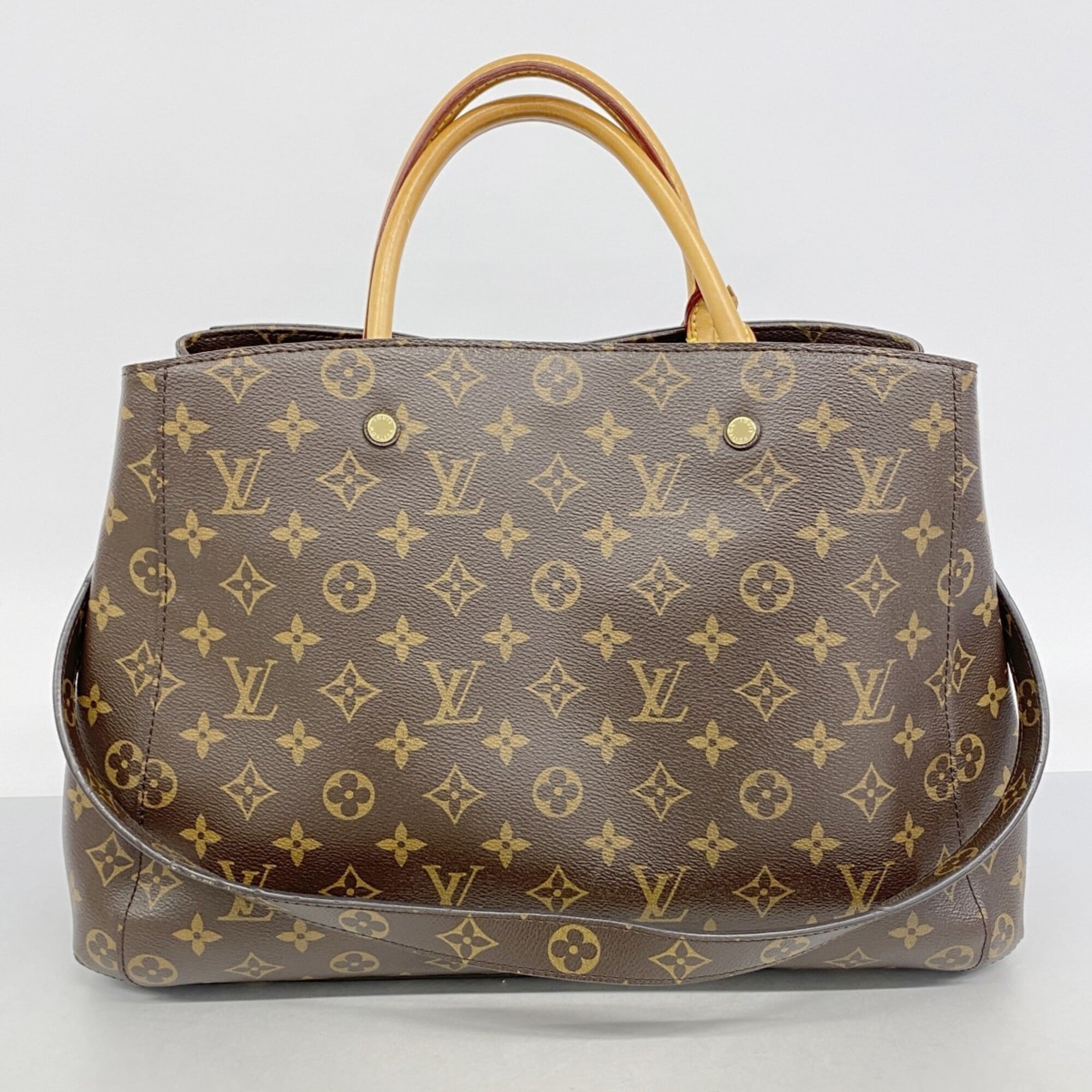 Louis Vuitton Brown Handbag (Pre-Owned)