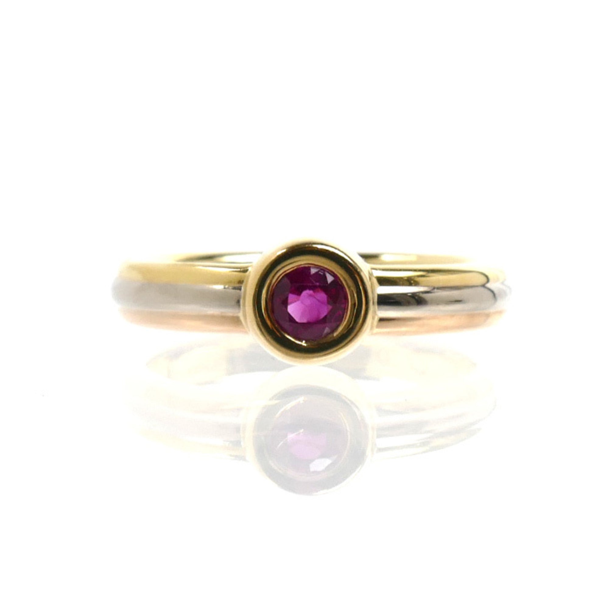 Cartier Yellow Gold (18K) Pink Gold (18K) White Gold (18K) Band Ring (Pre-Owned)