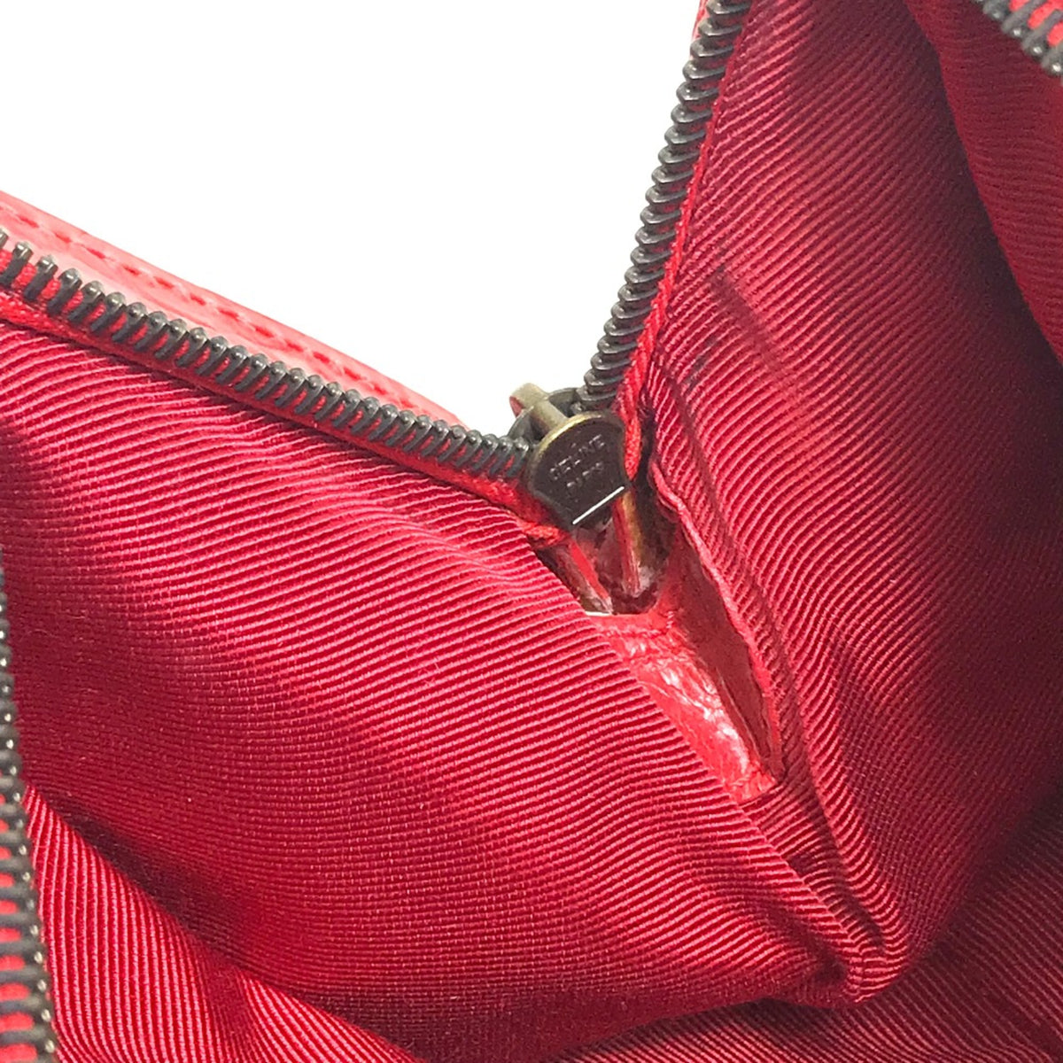 Celine Red Leather Handbag (Pre-Owned)