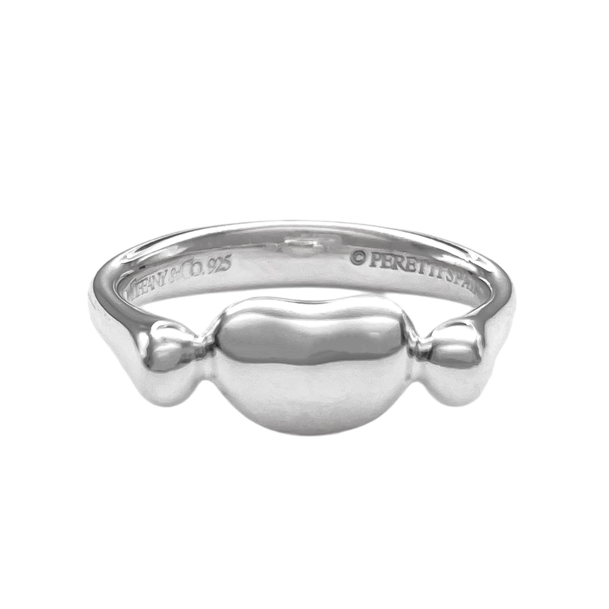 Tiffany Silver Silver 925 Band Ring (Pre-Owned)