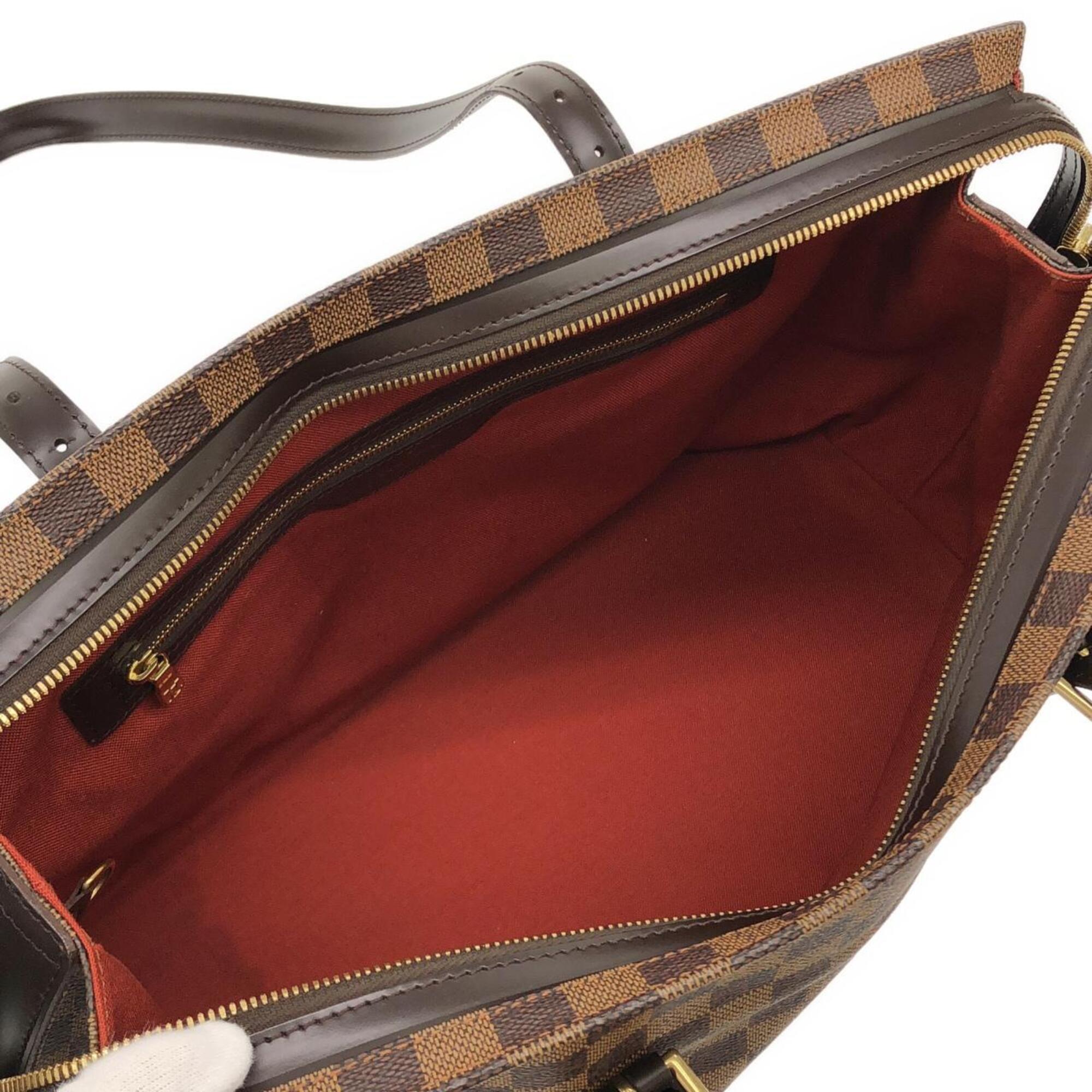 Louis Vuitton Brown Coated Canvas Shoulder Bag (Pre-Owned)