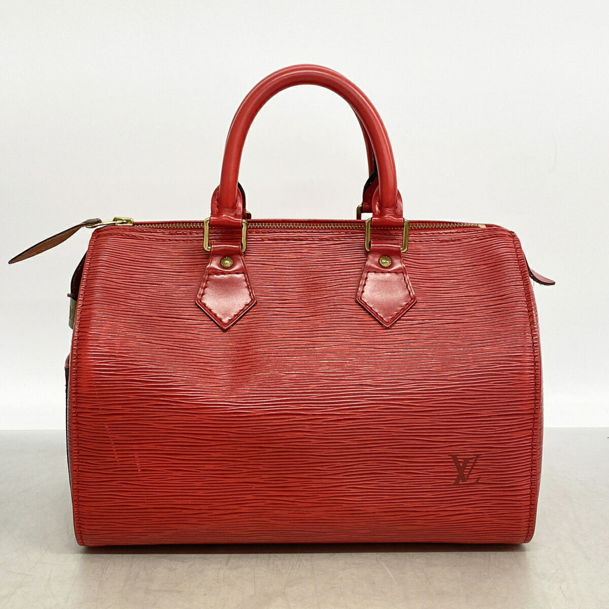 Louis Vuitton Castilian Red Handbag (Pre-Owned)