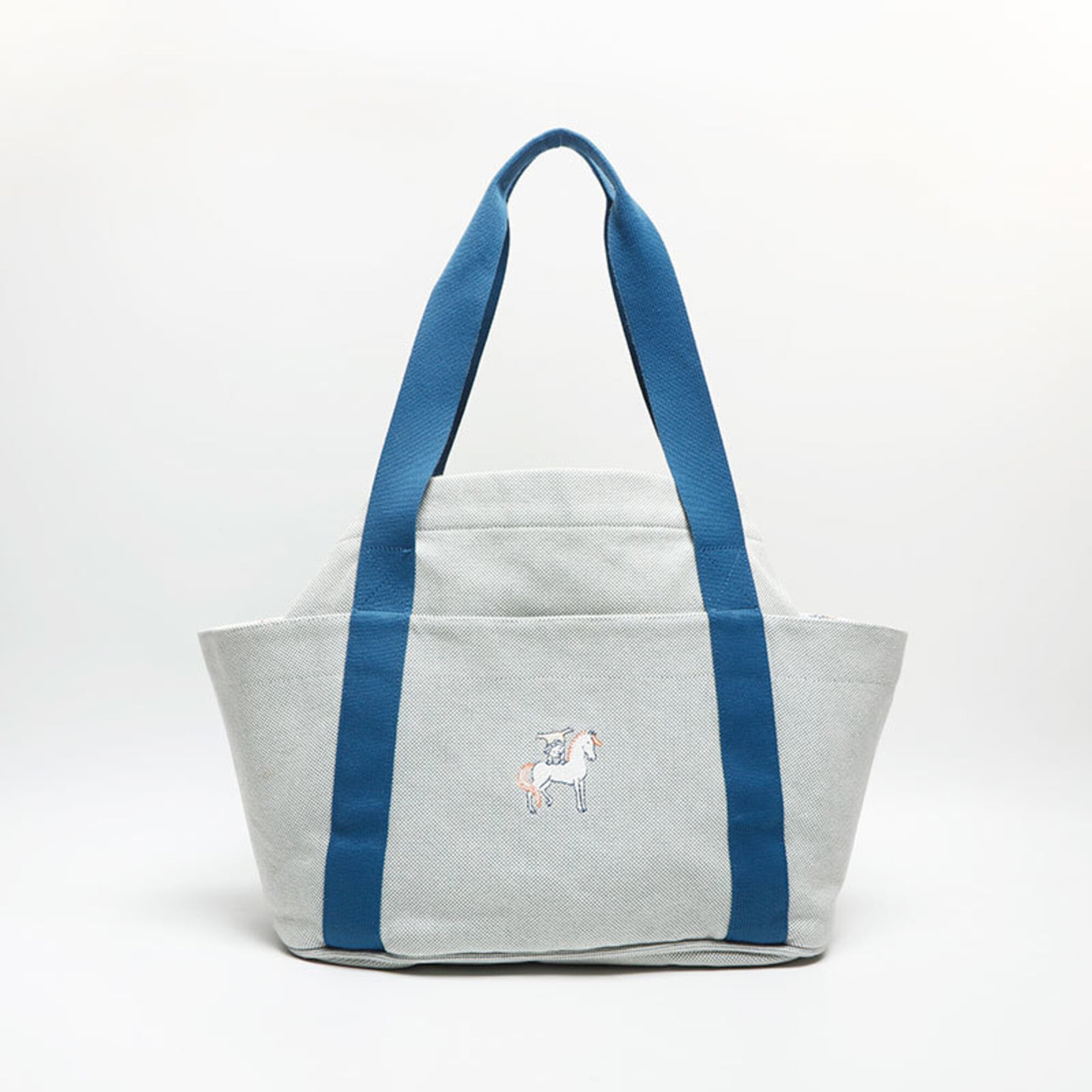 Hermes Blue Tote Bag (Pre-Owned)
