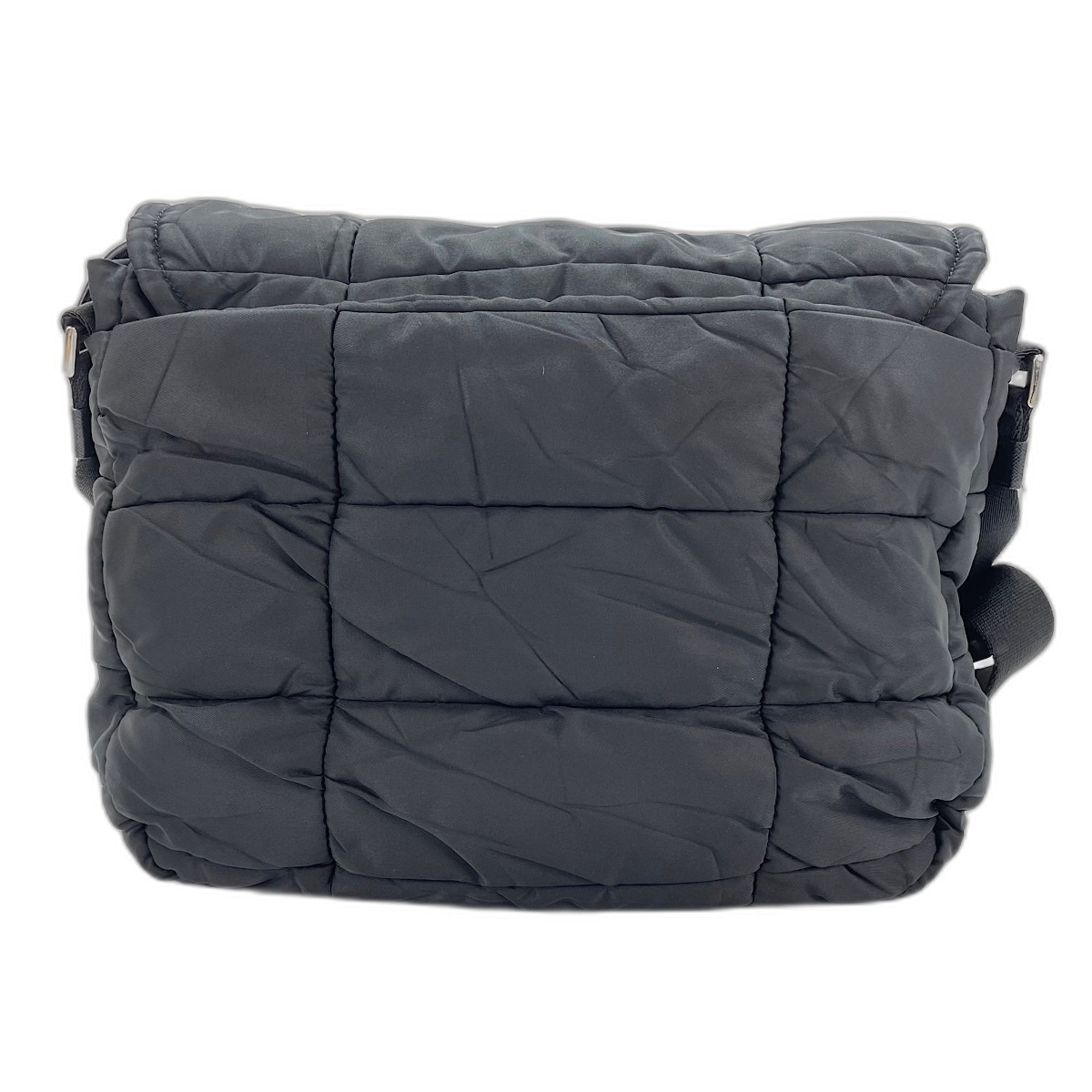 Prada Black Nylon Shoulder Bag (Pre-Owned)