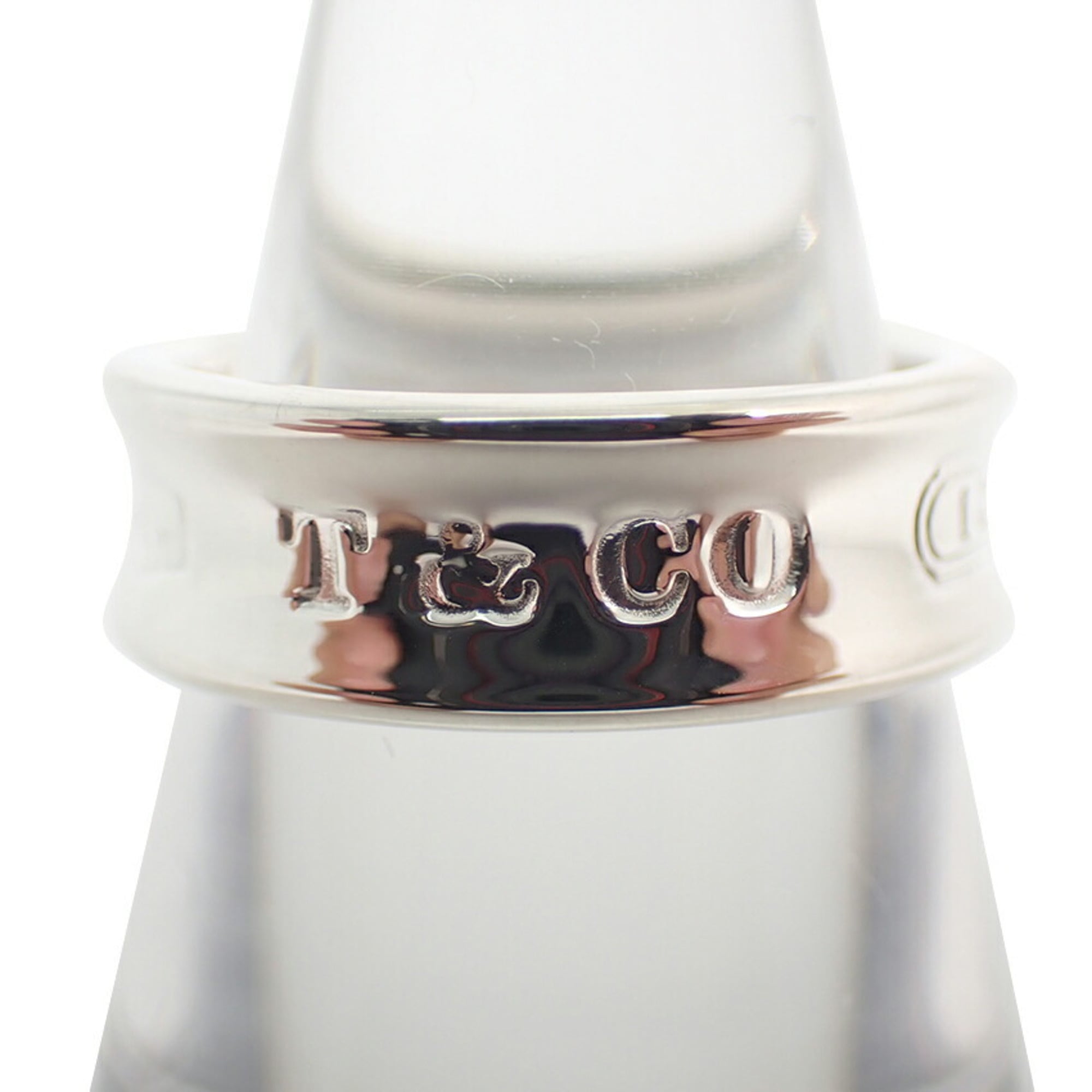 Tiffany Sterling Silver 925 Band Ring (Pre-Owned)