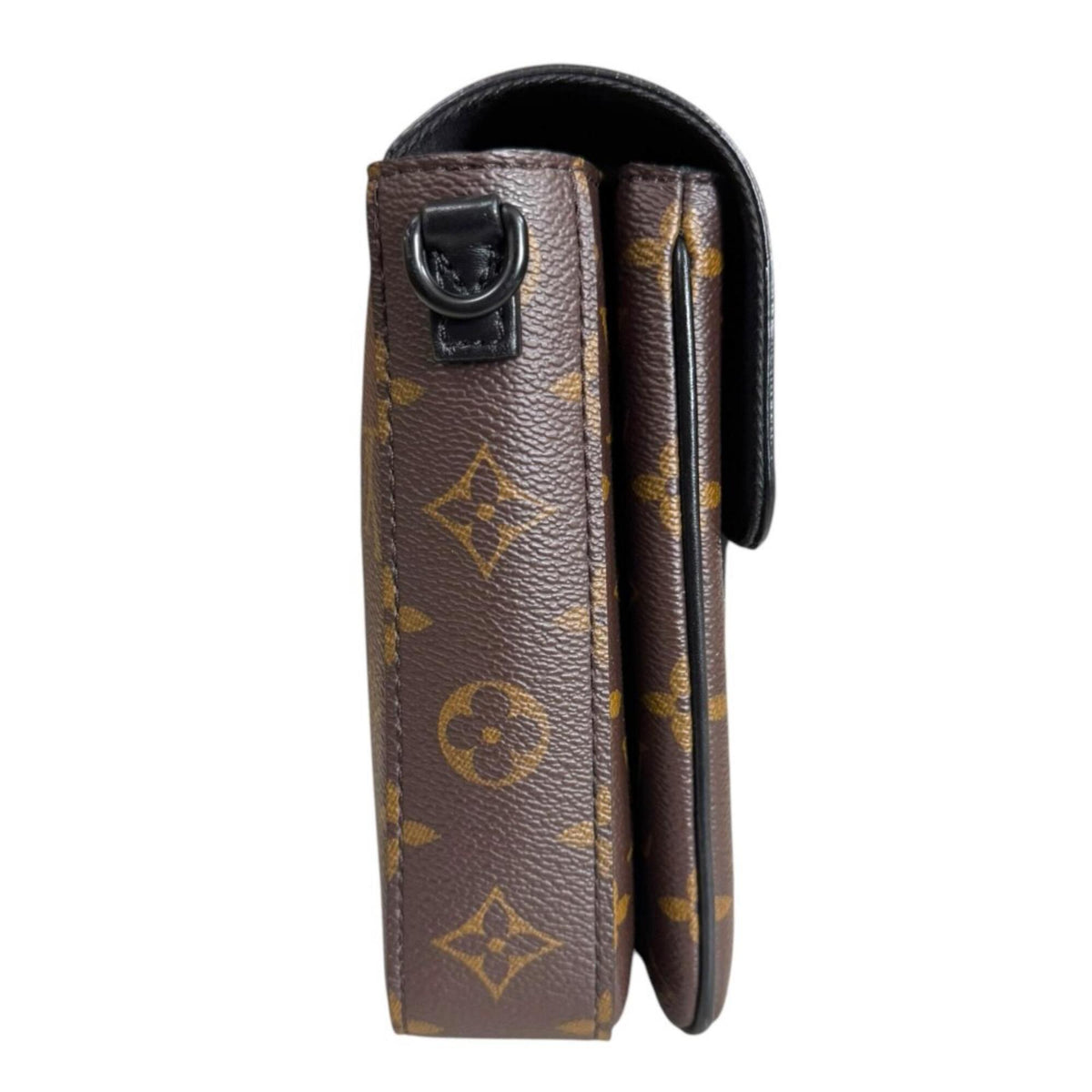 Louis Vuitton Monogram Macassar Black Brown Shoulder Bag (Pre-Owned)