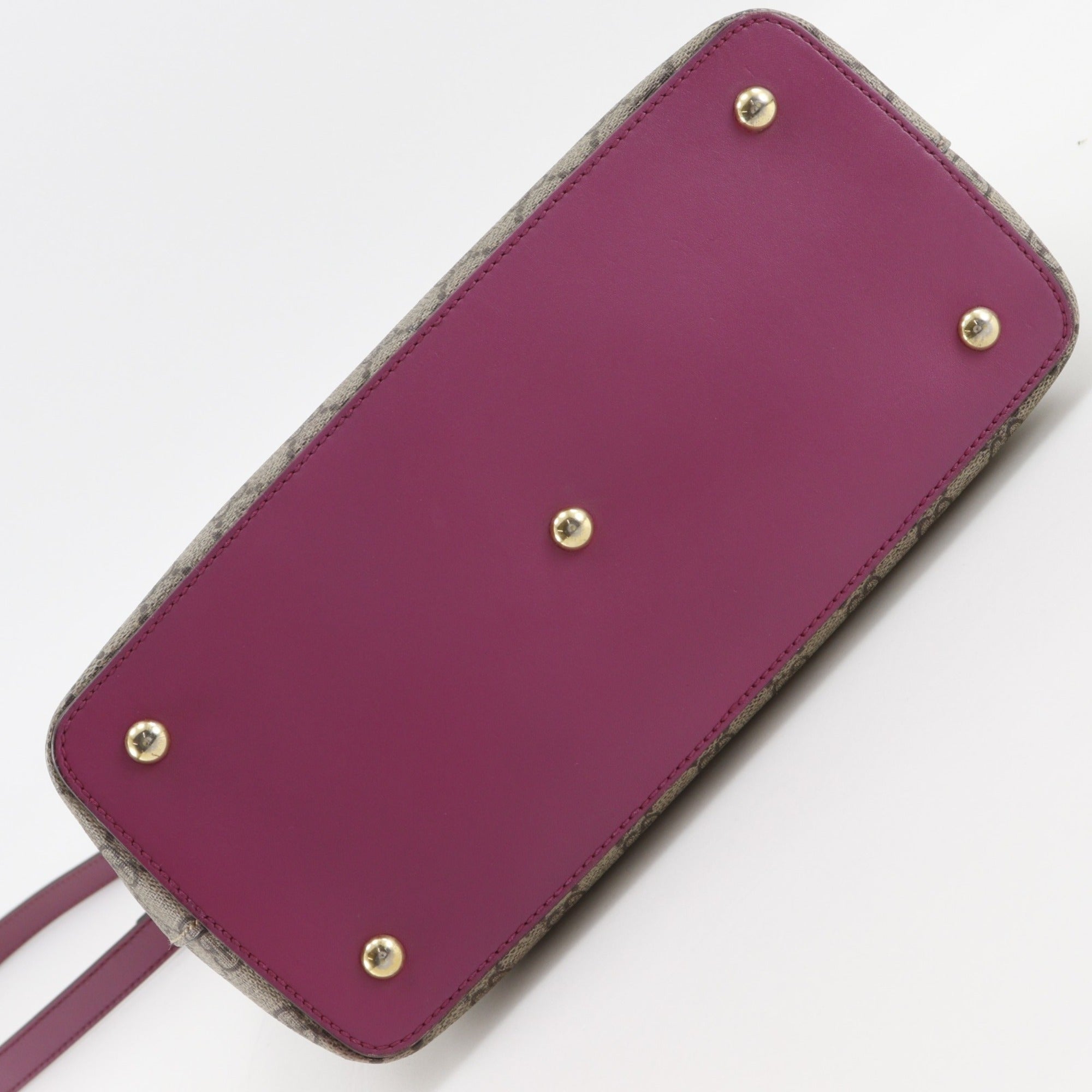 Gucci Brown Leather Handbag (Pre-Owned)