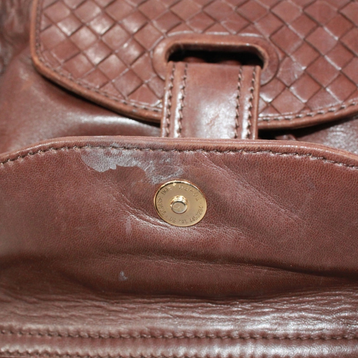 Bottega Veneta Brown Leather Backpack (Pre-Owned)