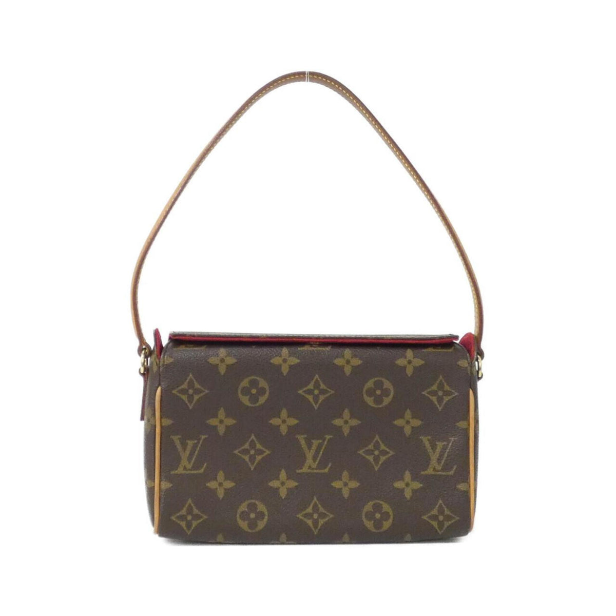 Louis Vuitton Monogram Marron Coated Canvas Handbag (Pre-Owned)