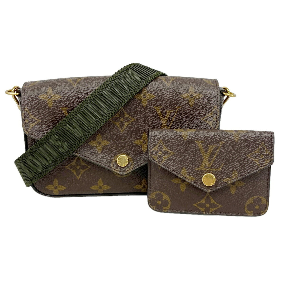 Louis Vuitton Brown Pochette (Pre-Owned)
