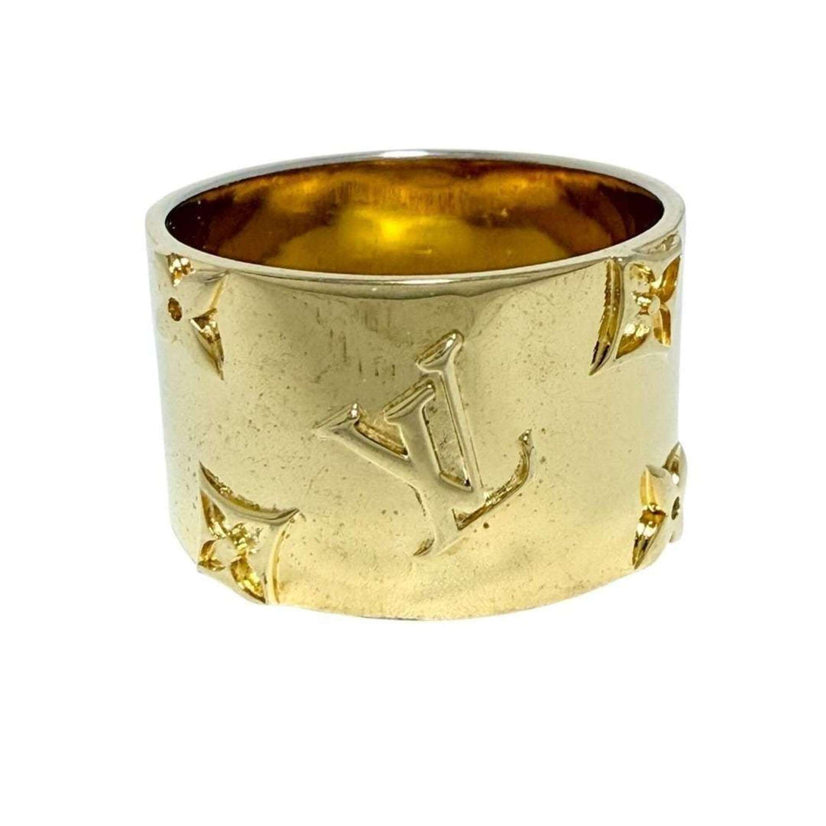 Louis Vuitton Metal Band Ring (Pre-Owned)