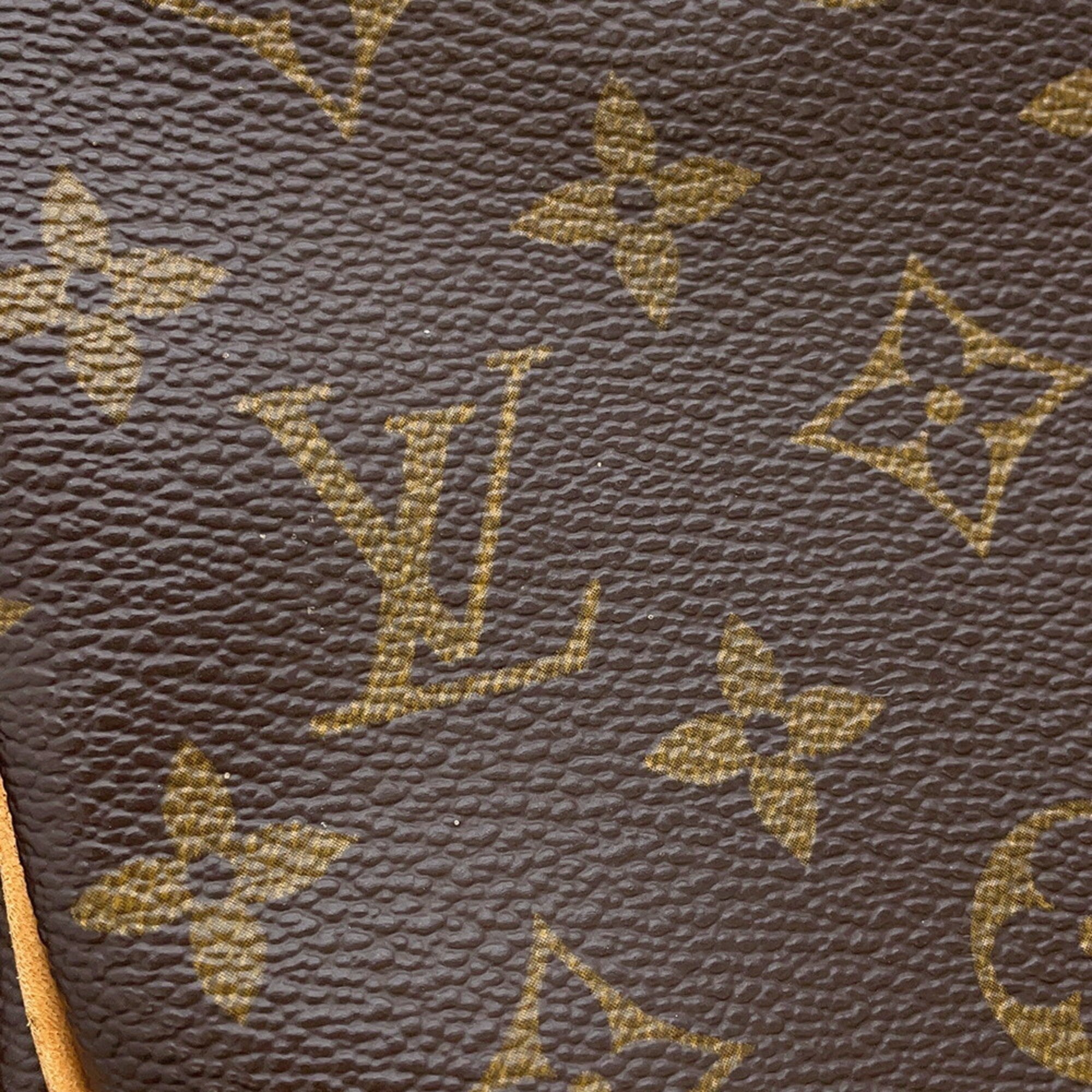 Louis Vuitton Brown Monogram Handbag Shoulder Bag (Pre-Owned)