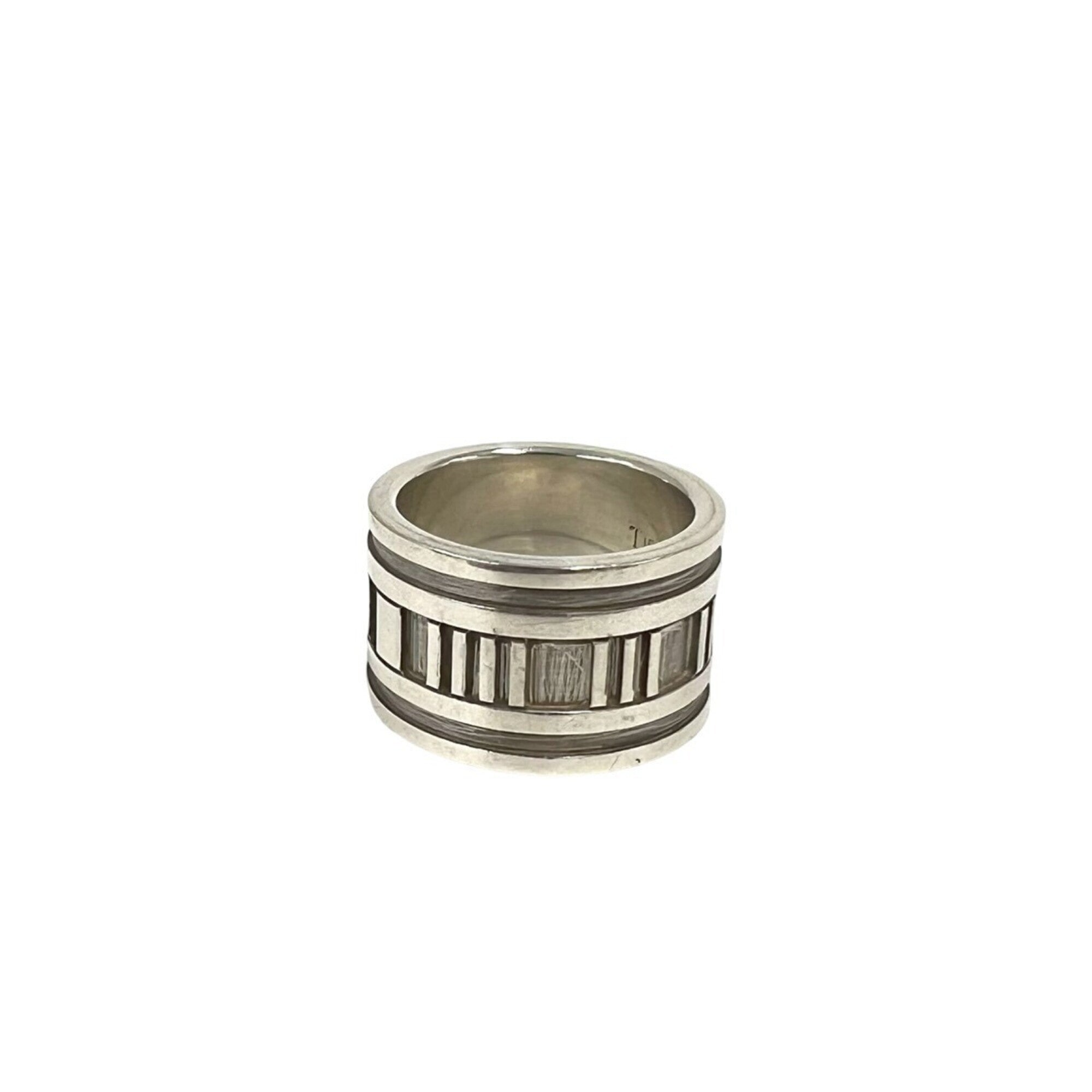 Tiffany Silver Silver 925 Band Ring (Pre-Owned)