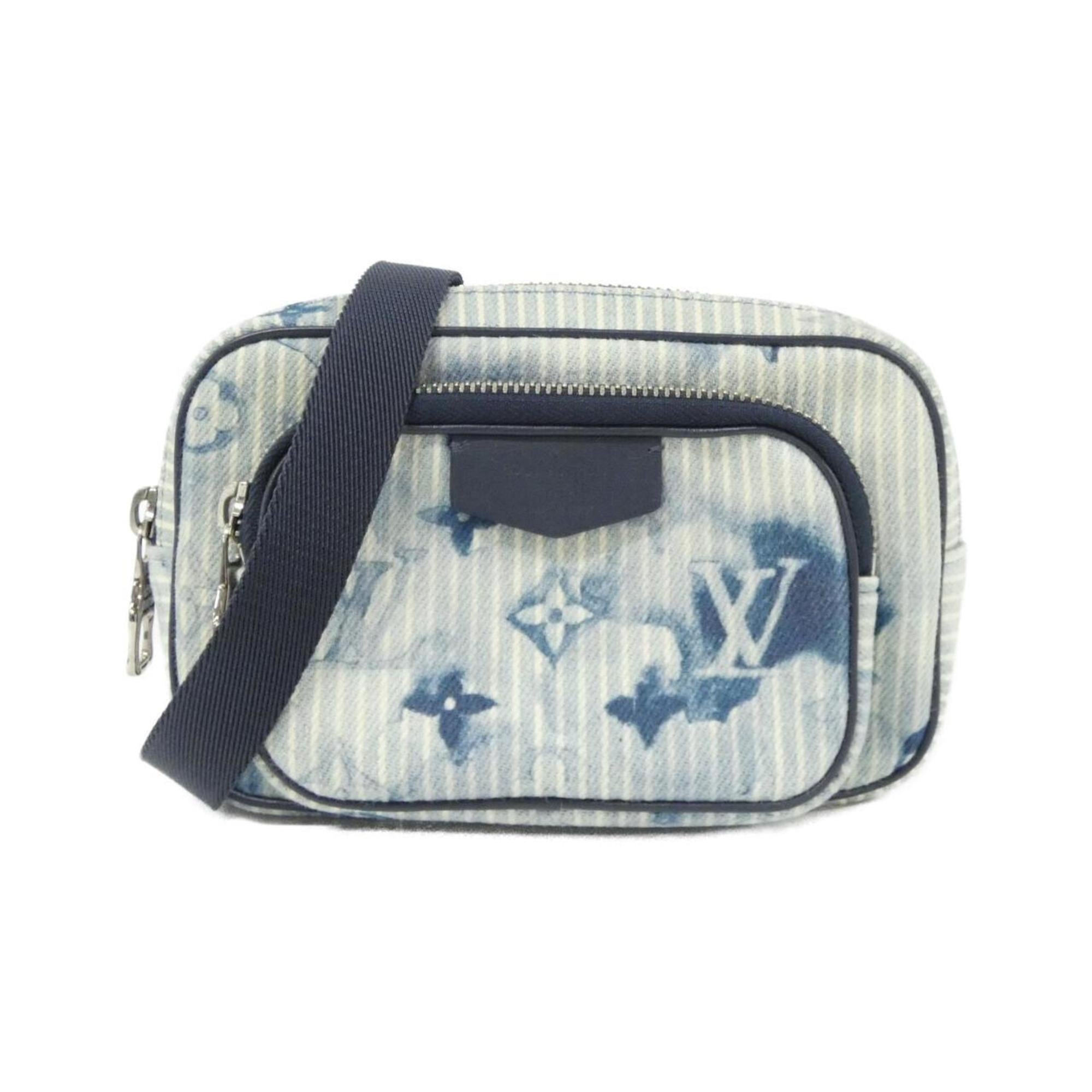 Louis Vuitton Monogram Watercolor Navy Canvas Pochette Shoulder Bag (Pre-Owned)