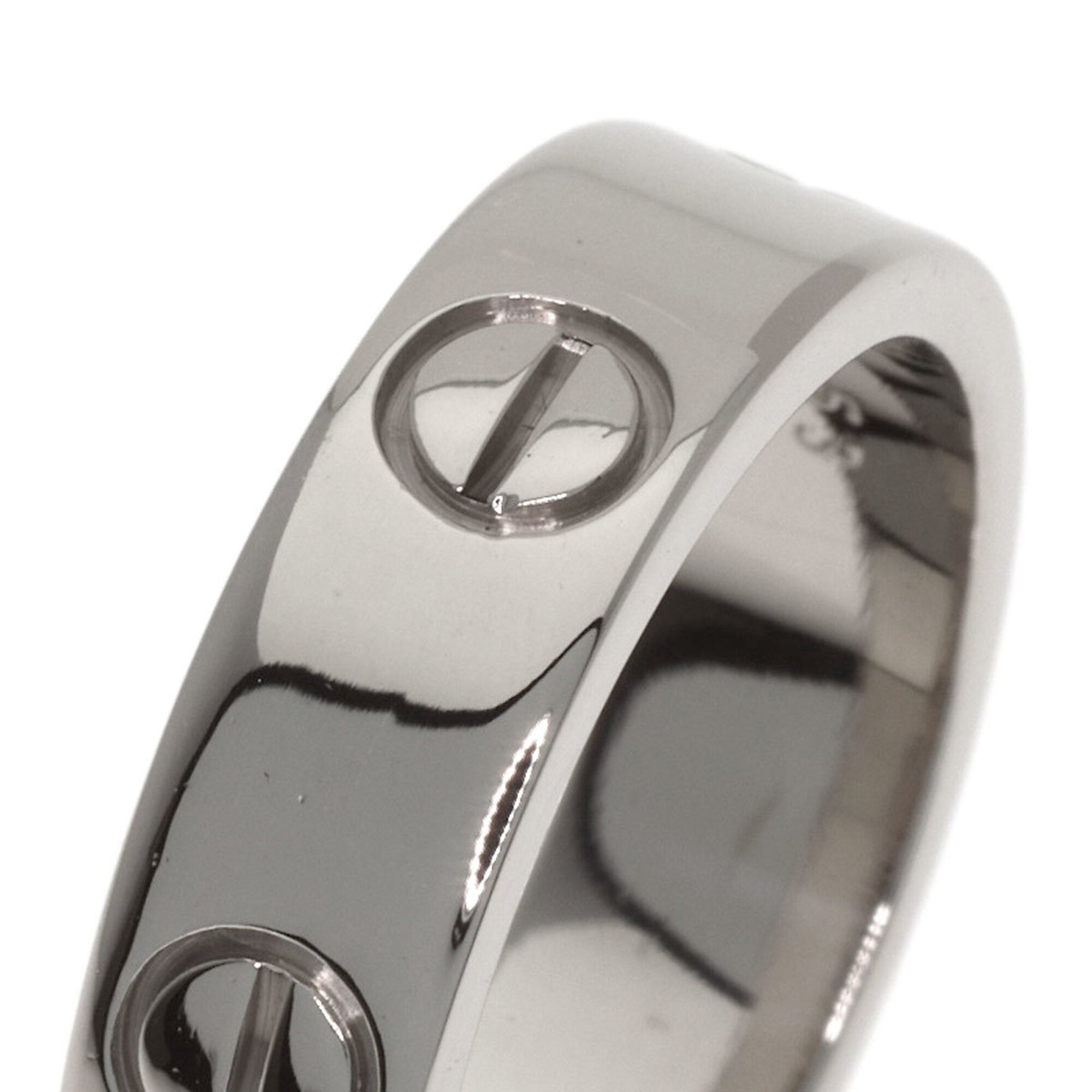 Cartier White Gold White Gold (18K) Band Ring (Pre-Owned)