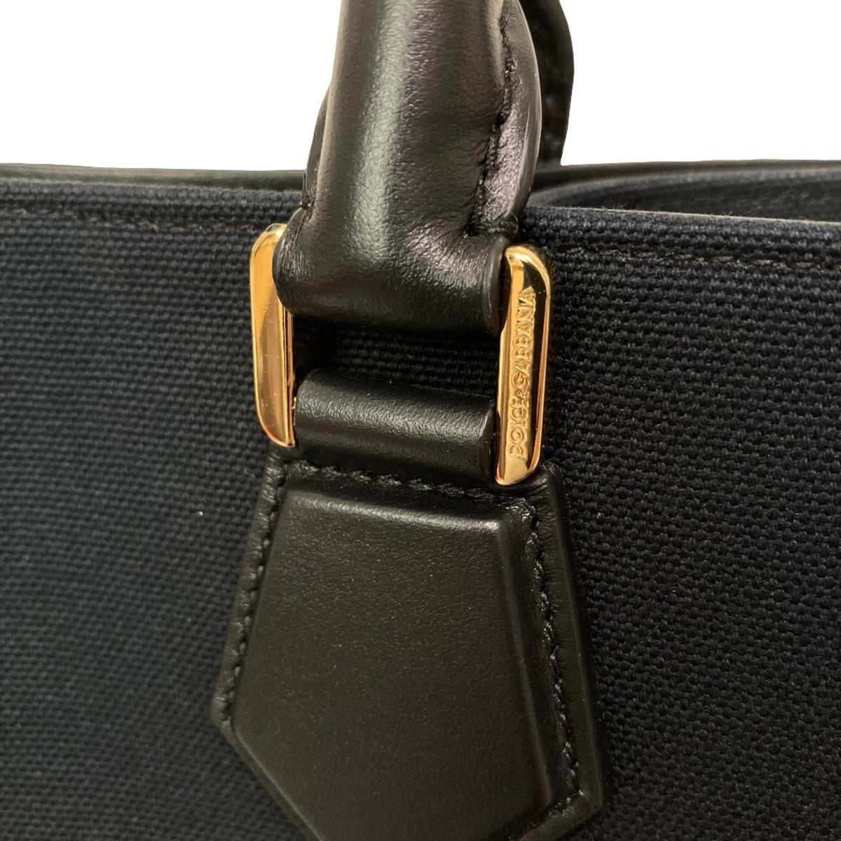 Dolce & Gabbana Black Blue Tote Bag (Pre-Owned)