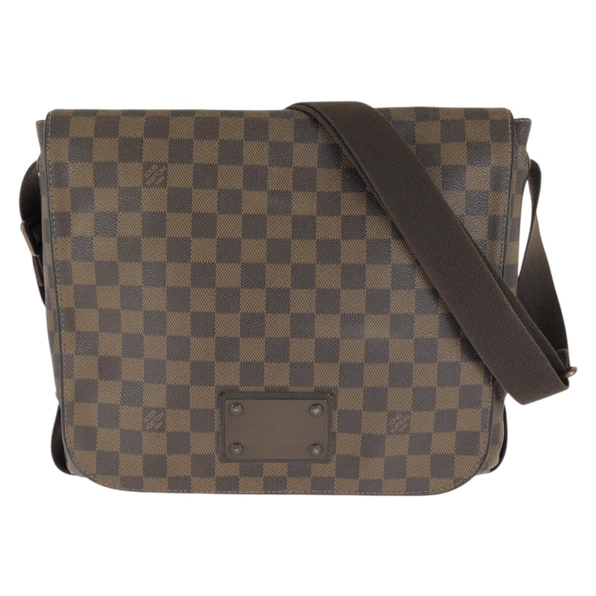 Louis Vuitton Damier Brown Pvc Messenger Bag Shoulder Bag (Pre-Owned)
