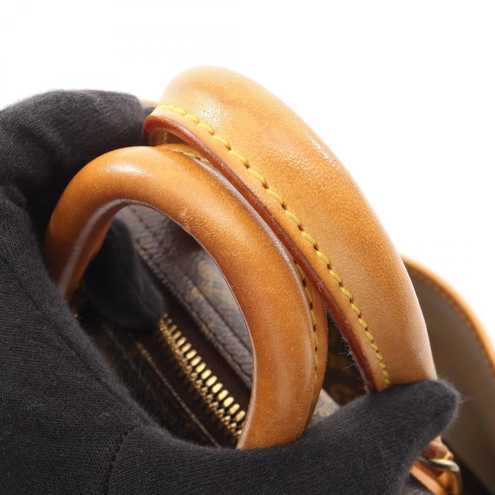 Louis Vuitton Brown Monogram Monogram Leather Handbag (Pre-Owned)