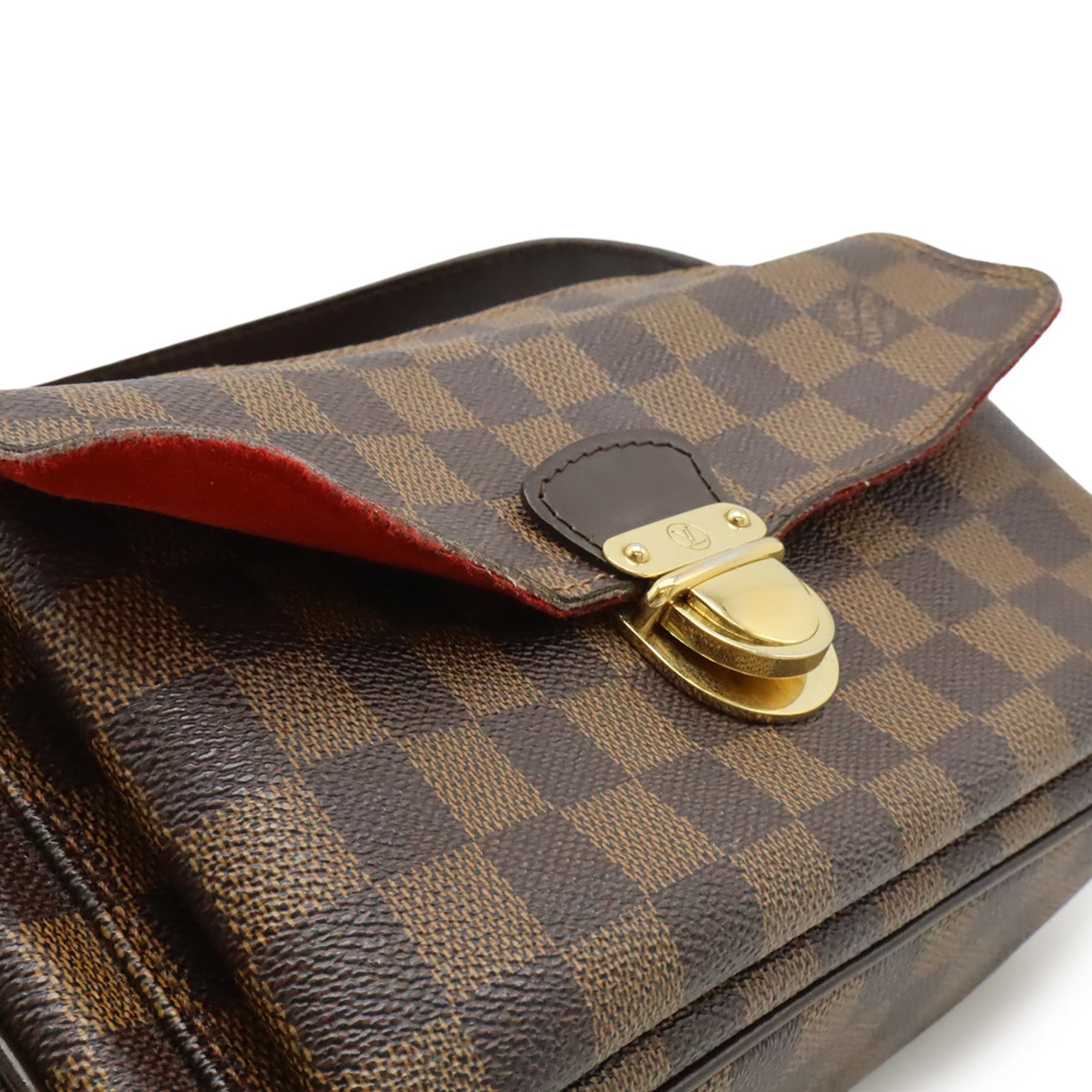 Louis Vuitton Brown Pvc Shoulder Bag (Pre-Owned)