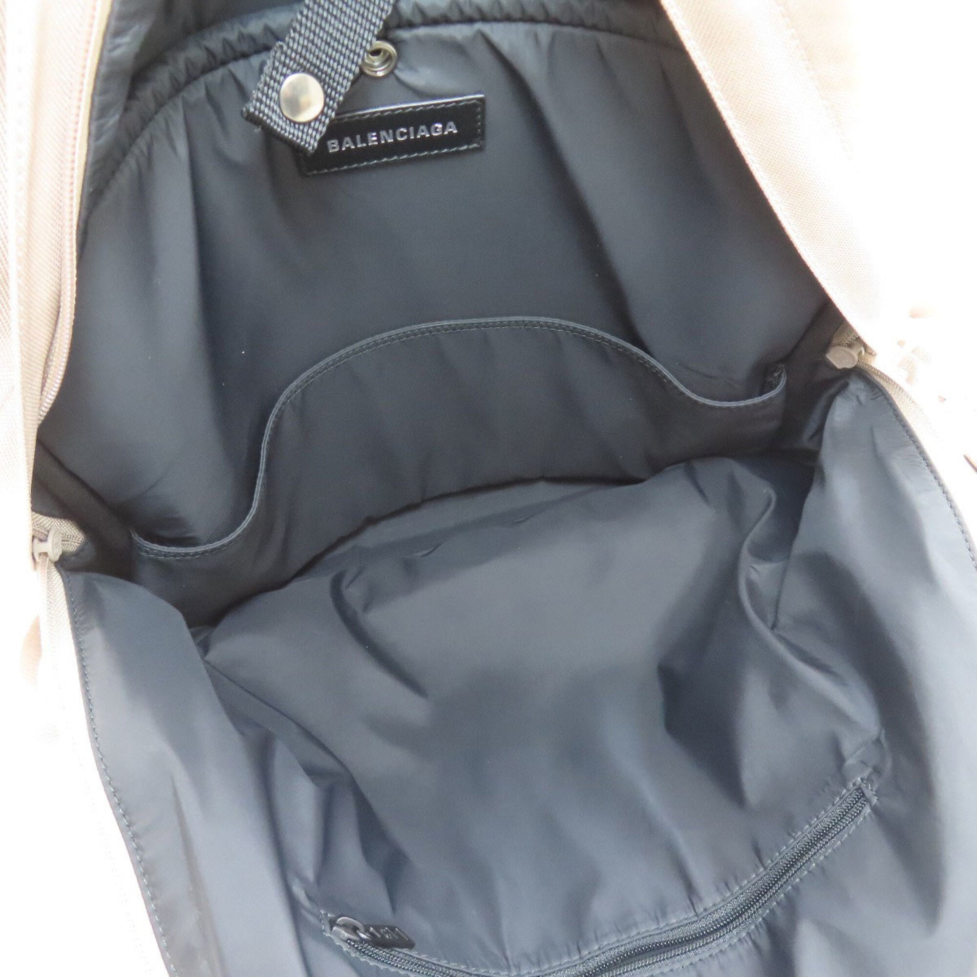 Balenciaga Beige Nylon Canvas Backpack (Pre-Owned)