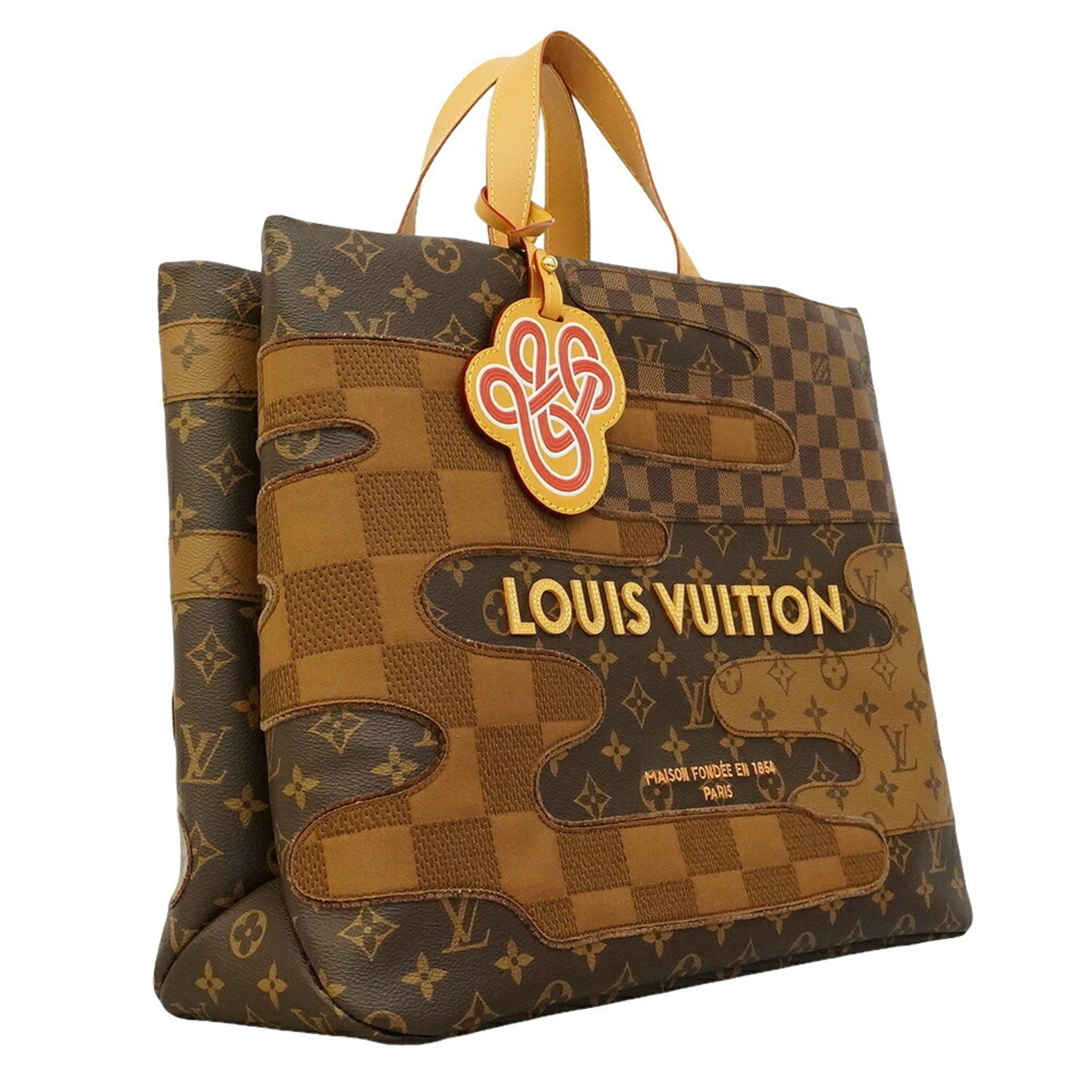 Louis Vuitton Brown Tote Bag (Pre-Owned)