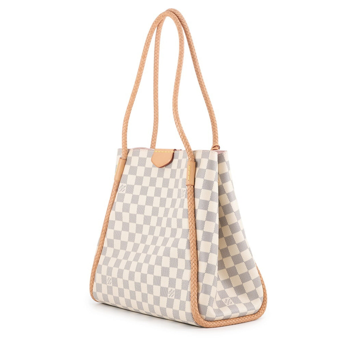 Louis Vuitton Damier Azur Beige Rose Damier Azur Handbag Tote Bag (Pre-Owned)