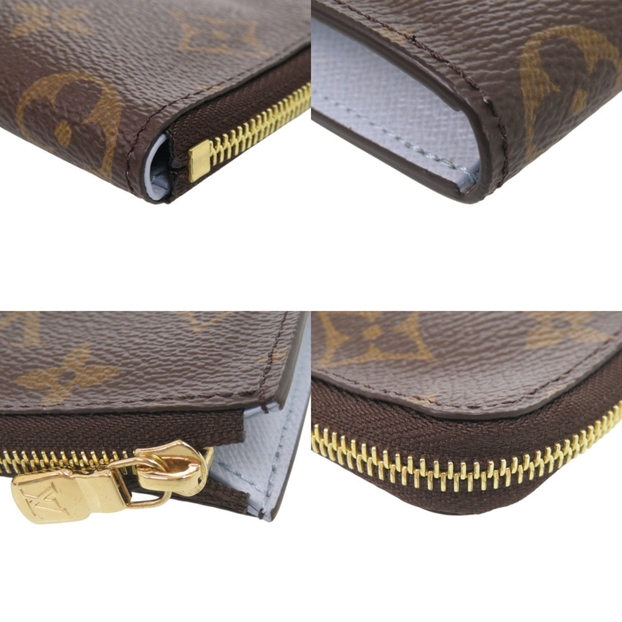 Louis Vuitton Blue Monogram Monogram Coin Purse/Coin Case (Pre-Owned)