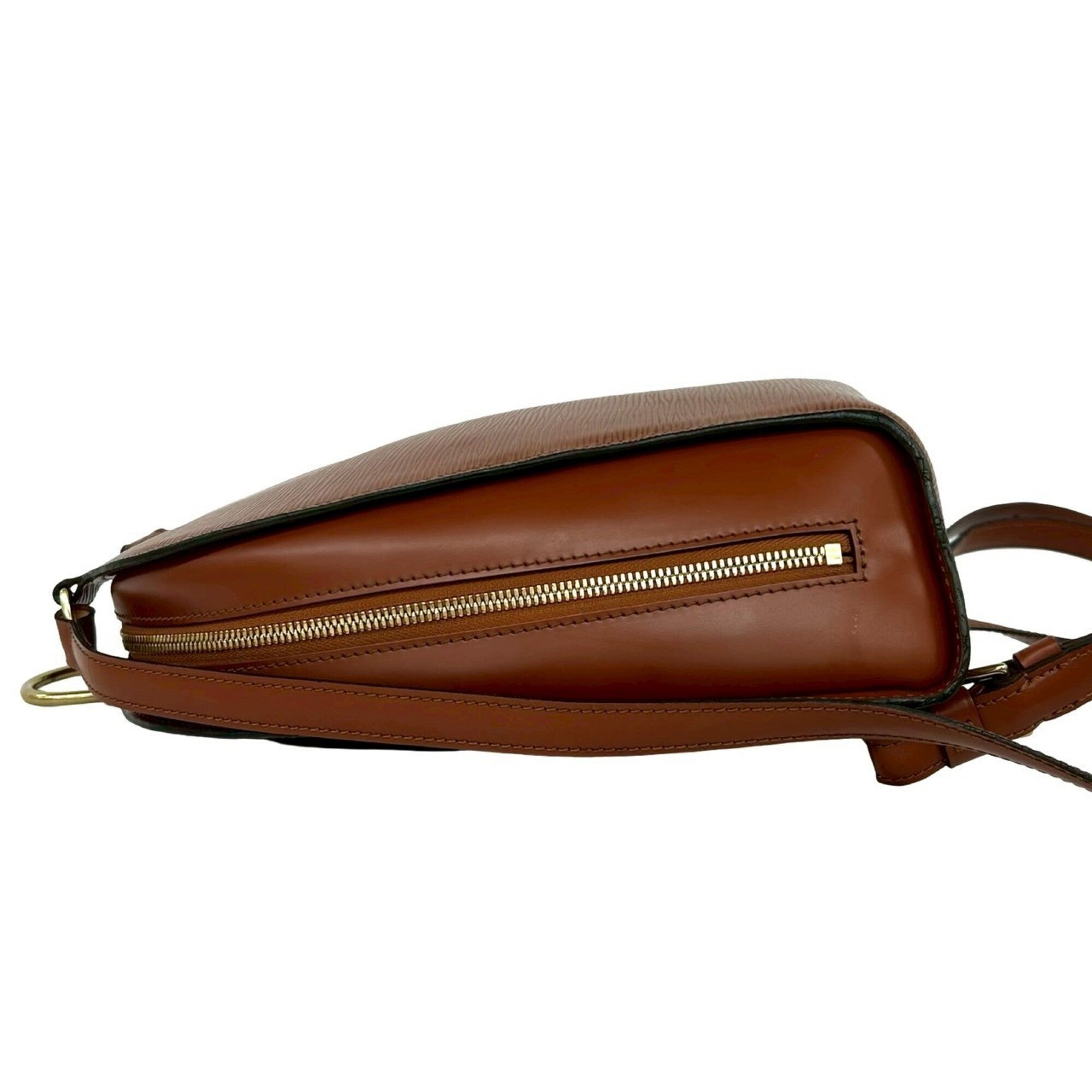 Louis Vuitton Brown Leather Backpack (Pre-Owned)