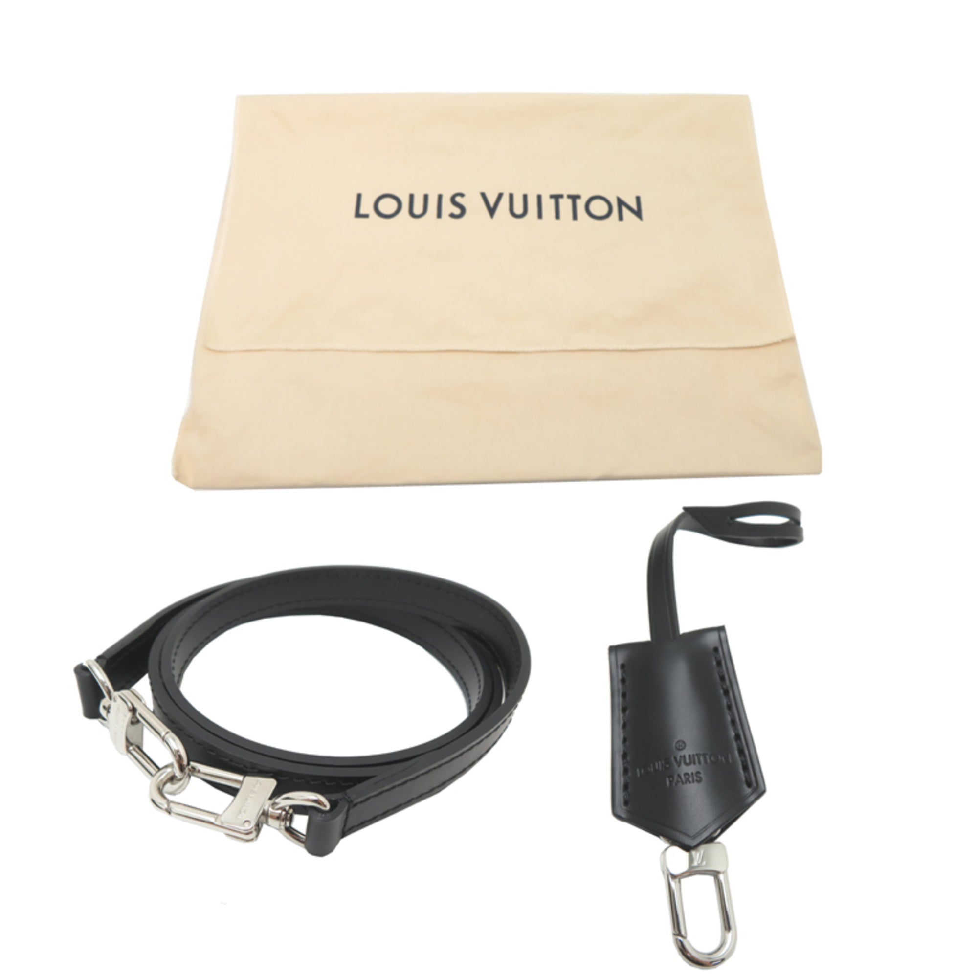 Louis Vuitton Black Noir Epi Leather Handbag (Pre-Owned)